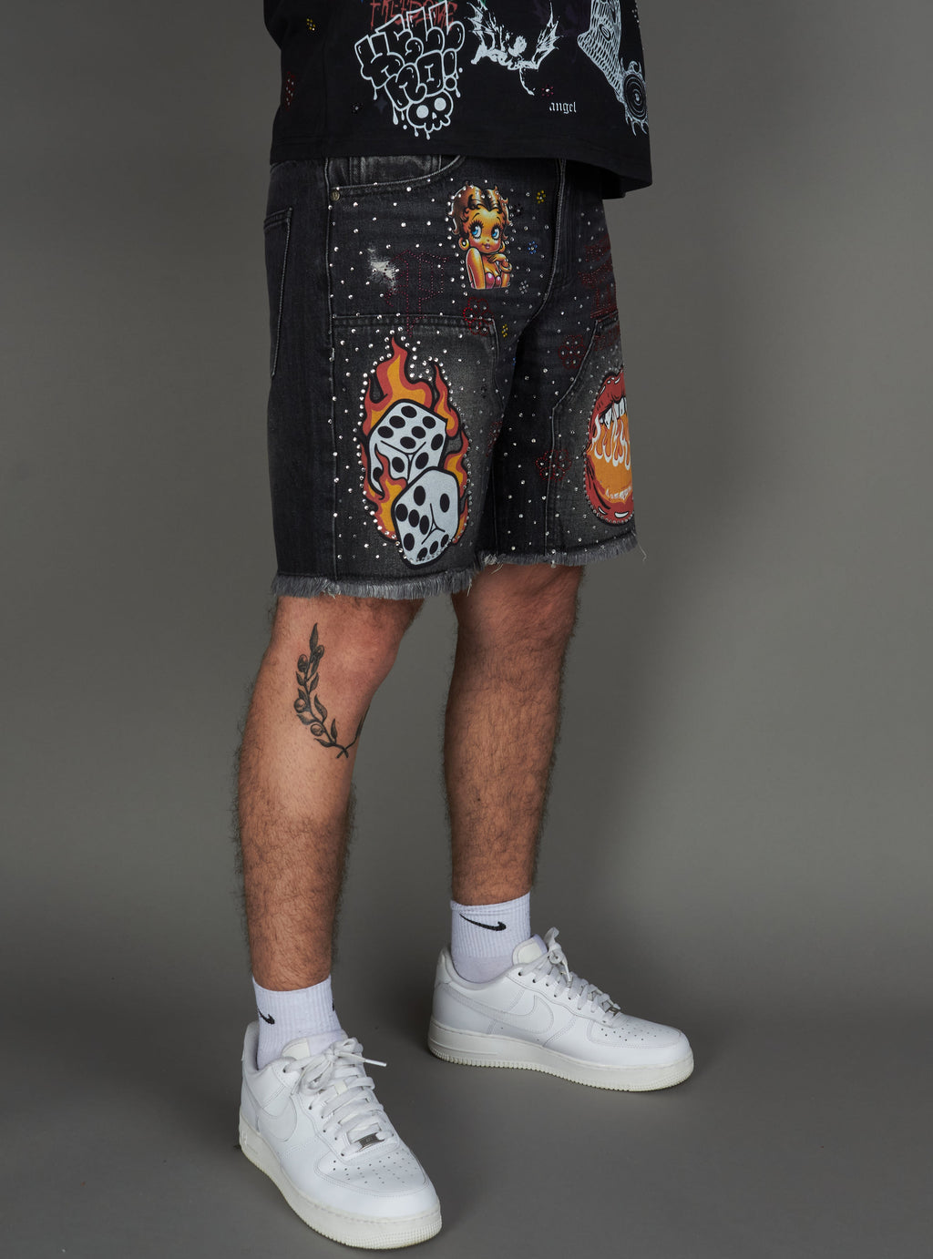 Politics Shorts - Austin - Black Wash - 337