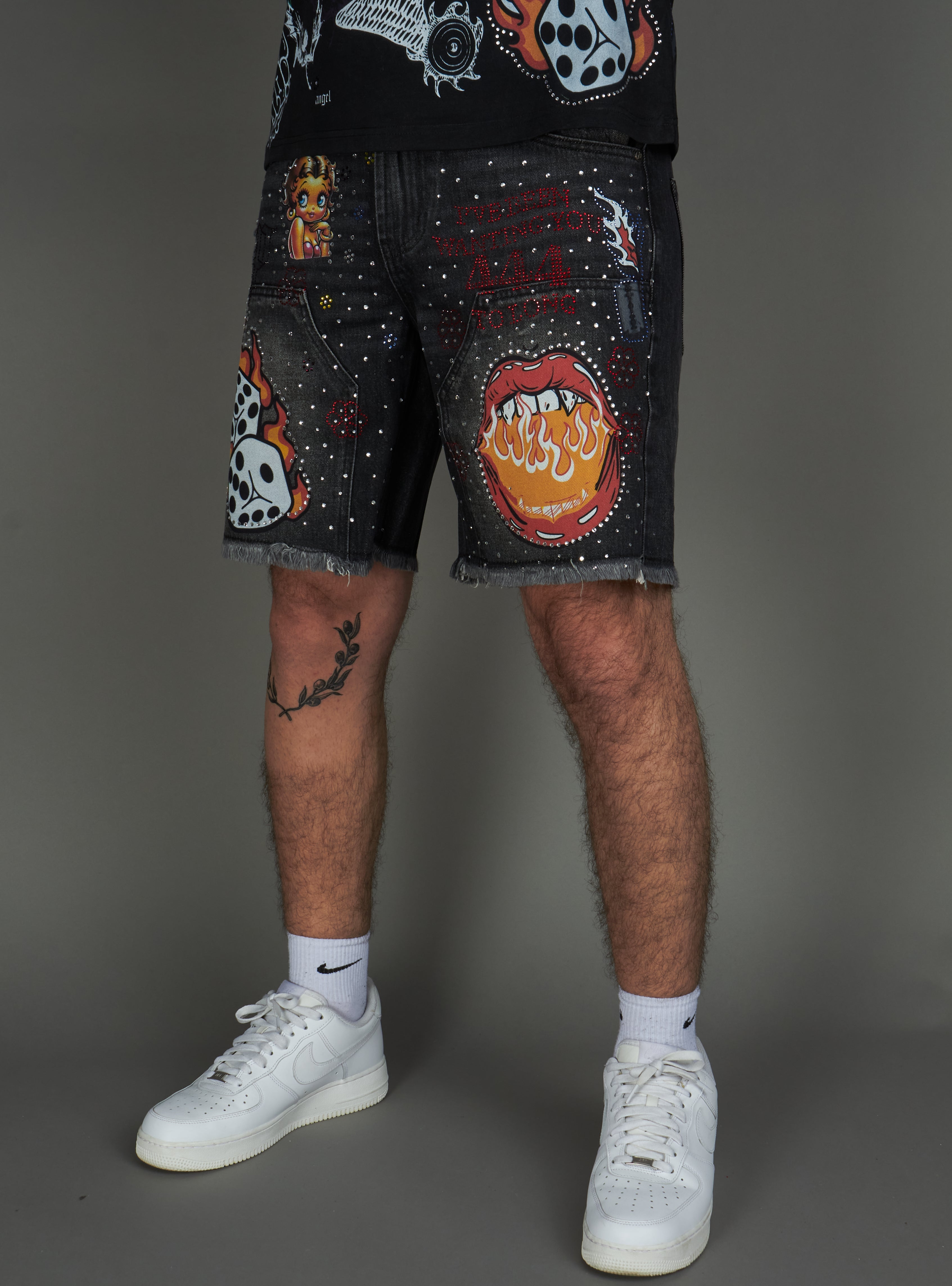 Politics Shorts - Austin - Black Wash - 337