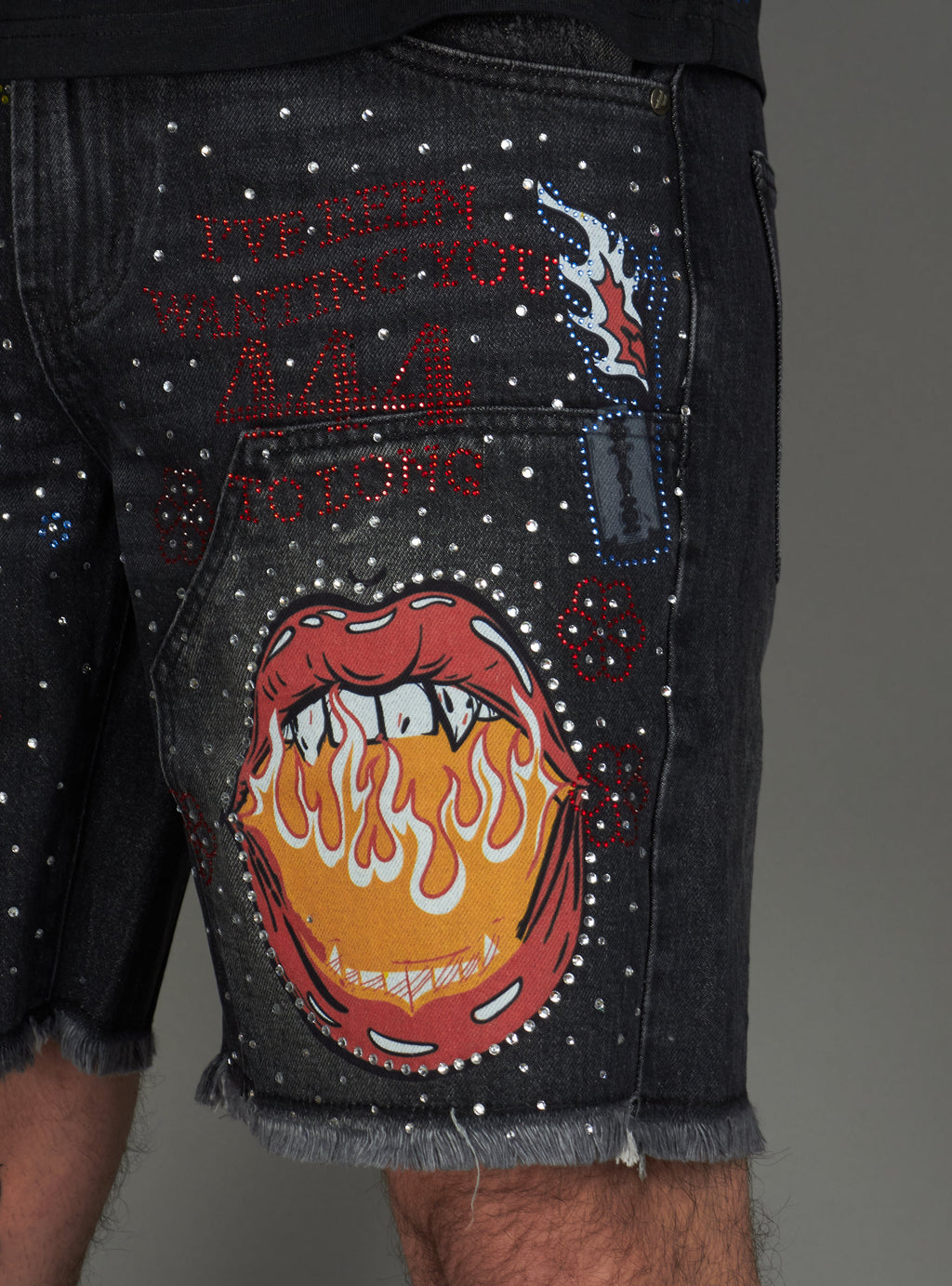 Politics Shorts - Austin - Black Wash - 337