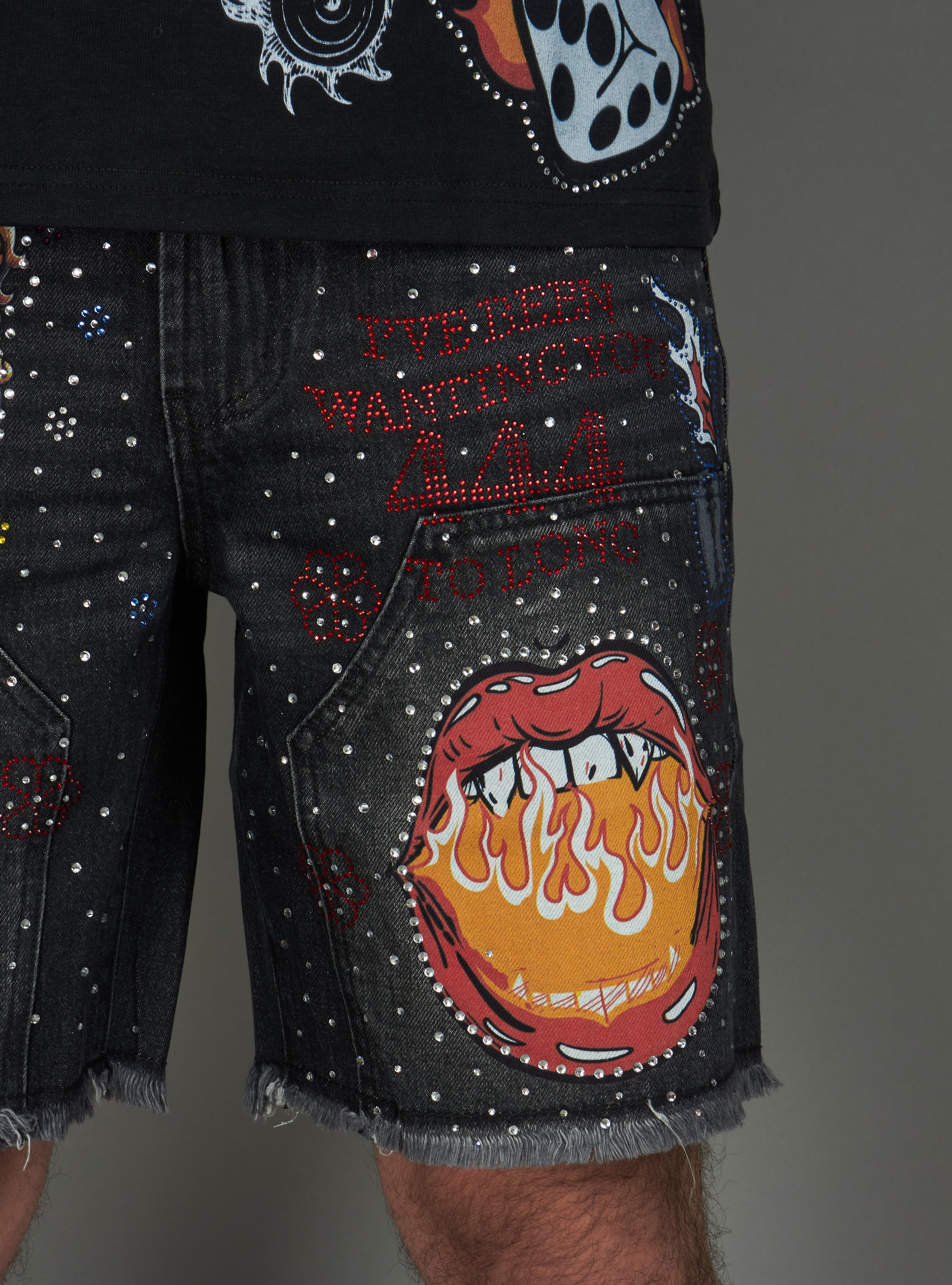 Politics Shorts - Austin - Black Wash - 337