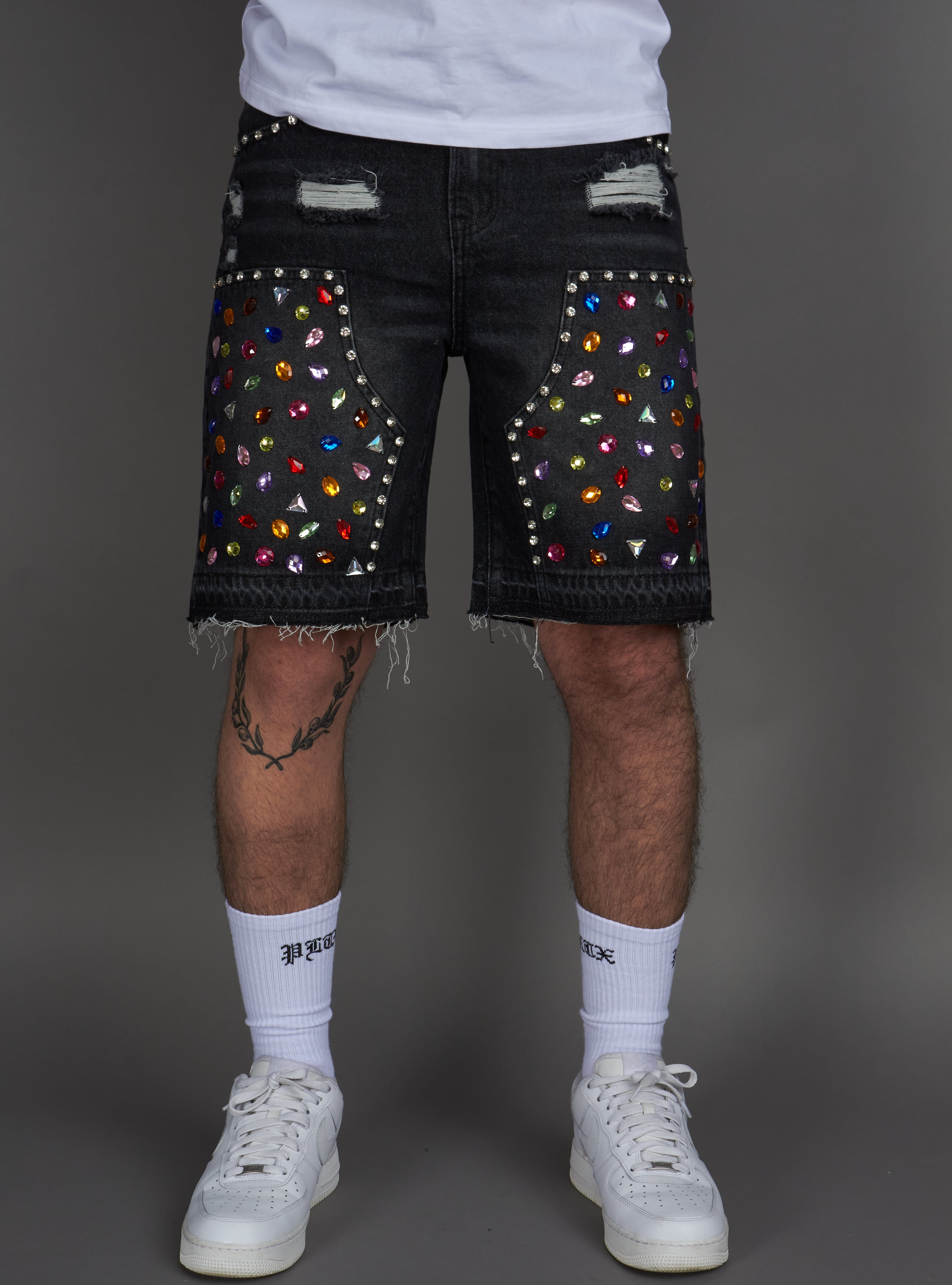 Politics Shorts - Leo - Black - 400