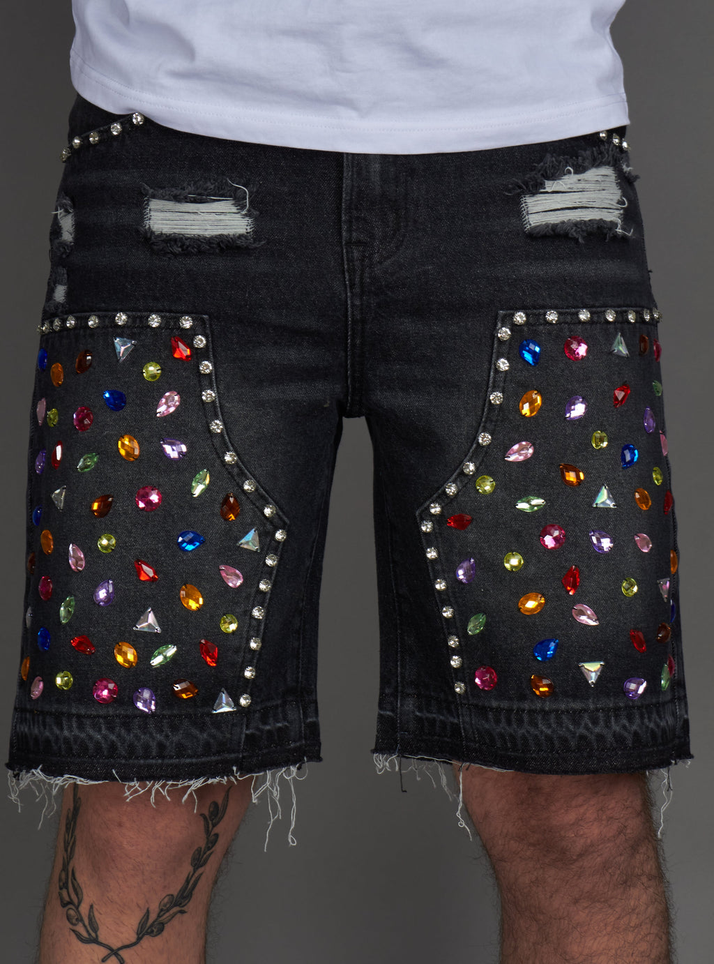 Politics Shorts - Leo - Black - 400