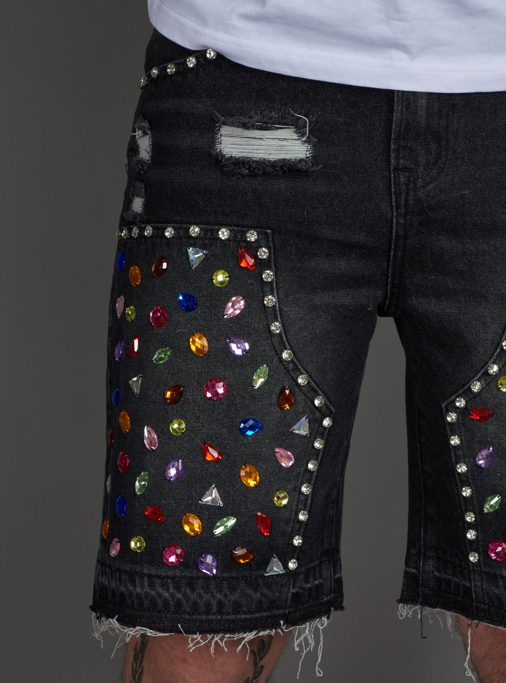 Politics Shorts - Leo - Black - 400