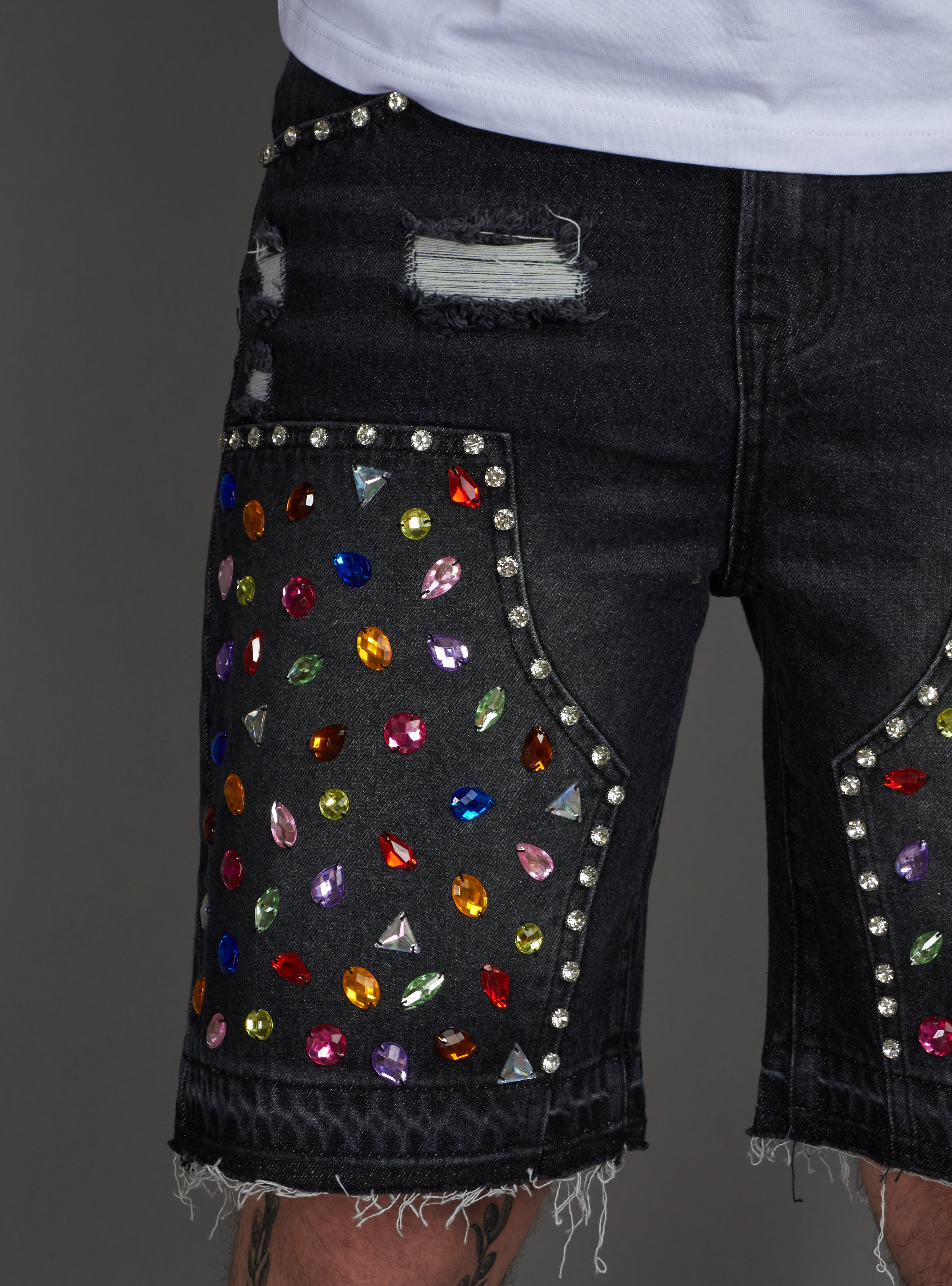 Politics Shorts - Leo - Black - 400