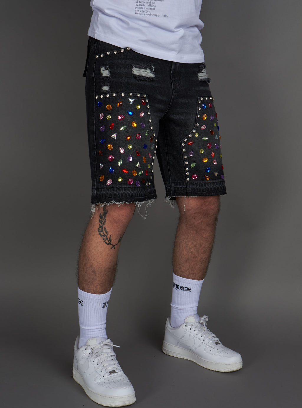 Politics Shorts - Leo - Black - 400