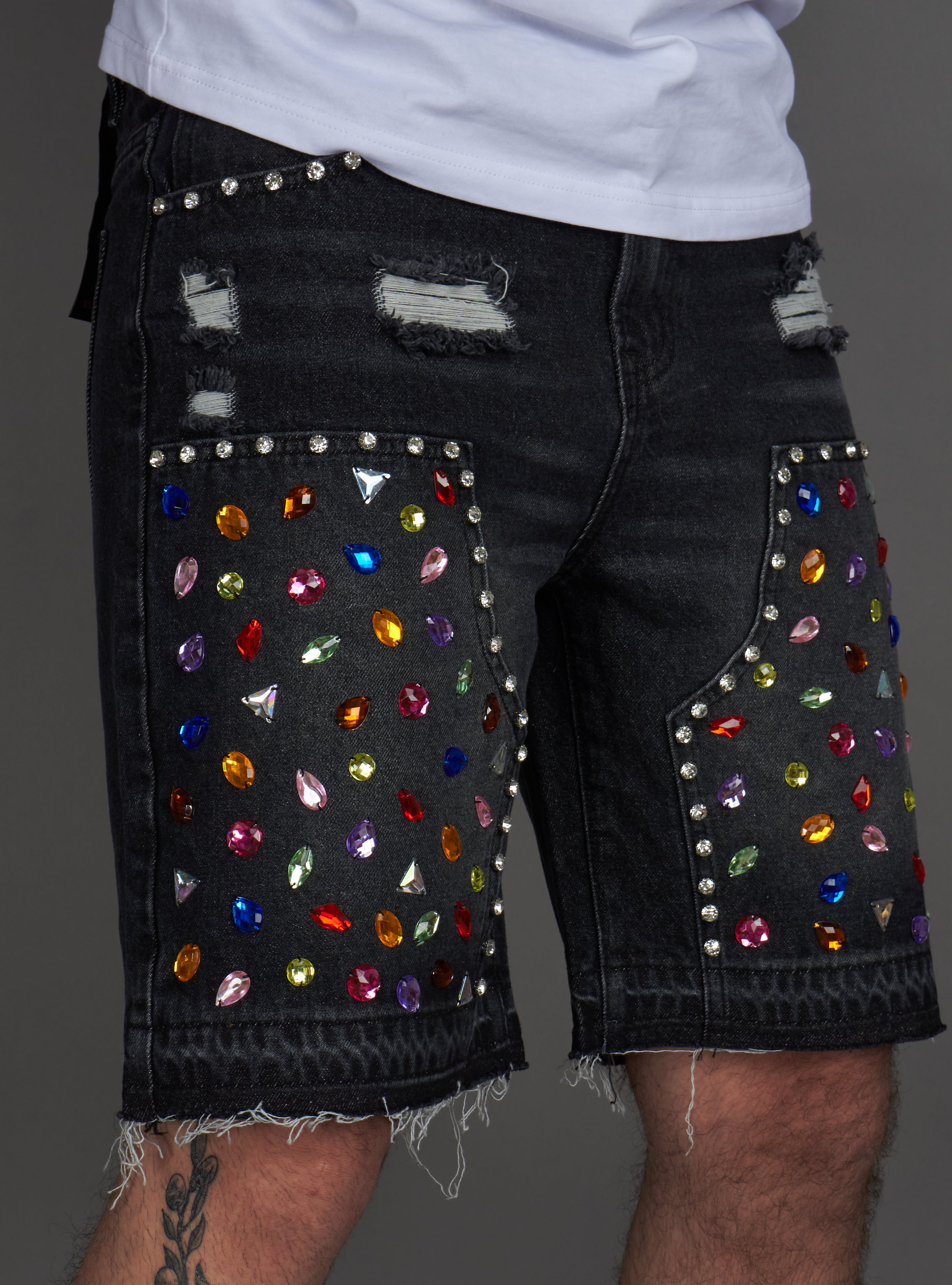 Politics Shorts - Leo - Black - 400