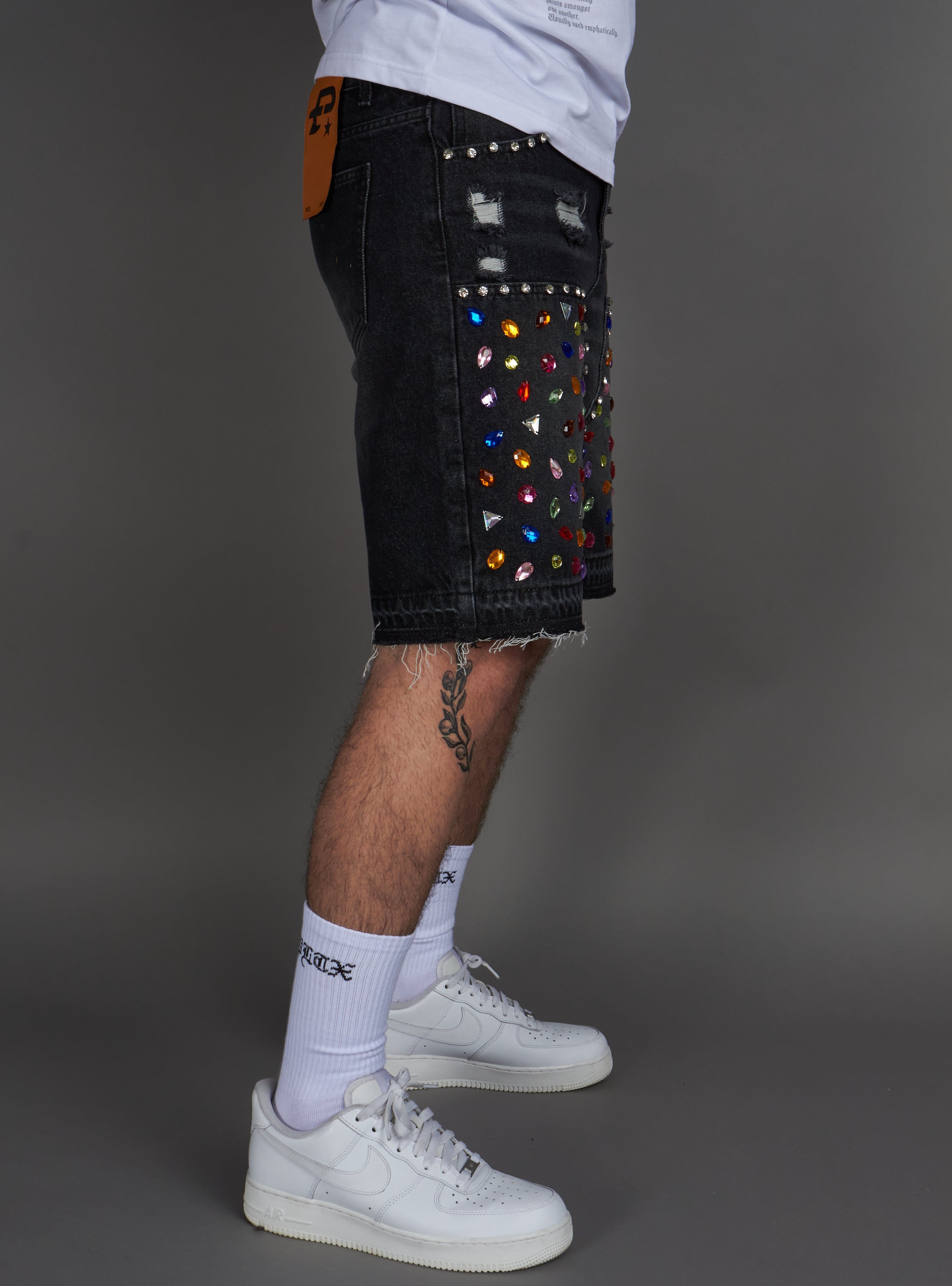 Politics Shorts - Leo - Black - 400