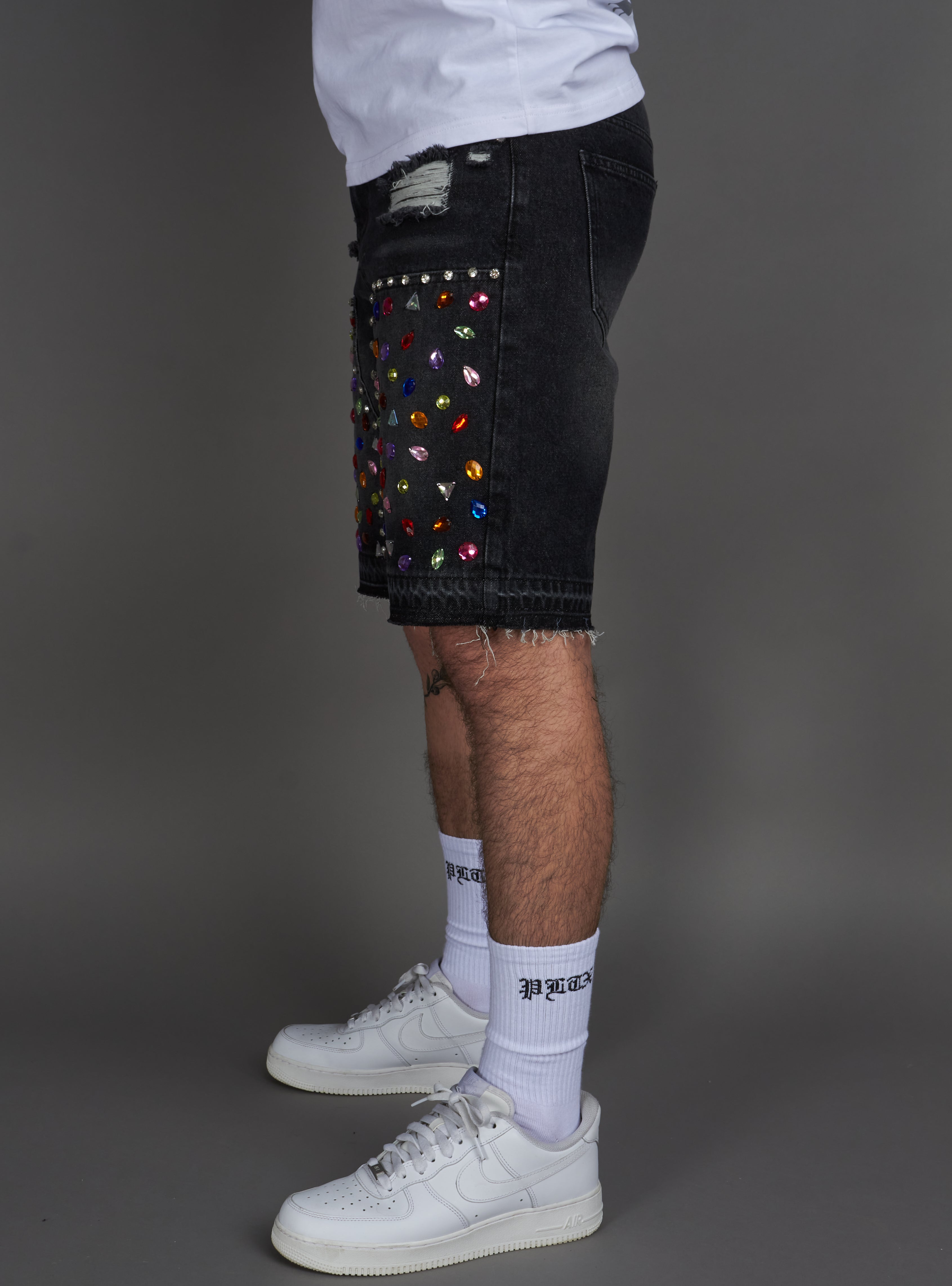 Politics Shorts - Leo - Black - 400