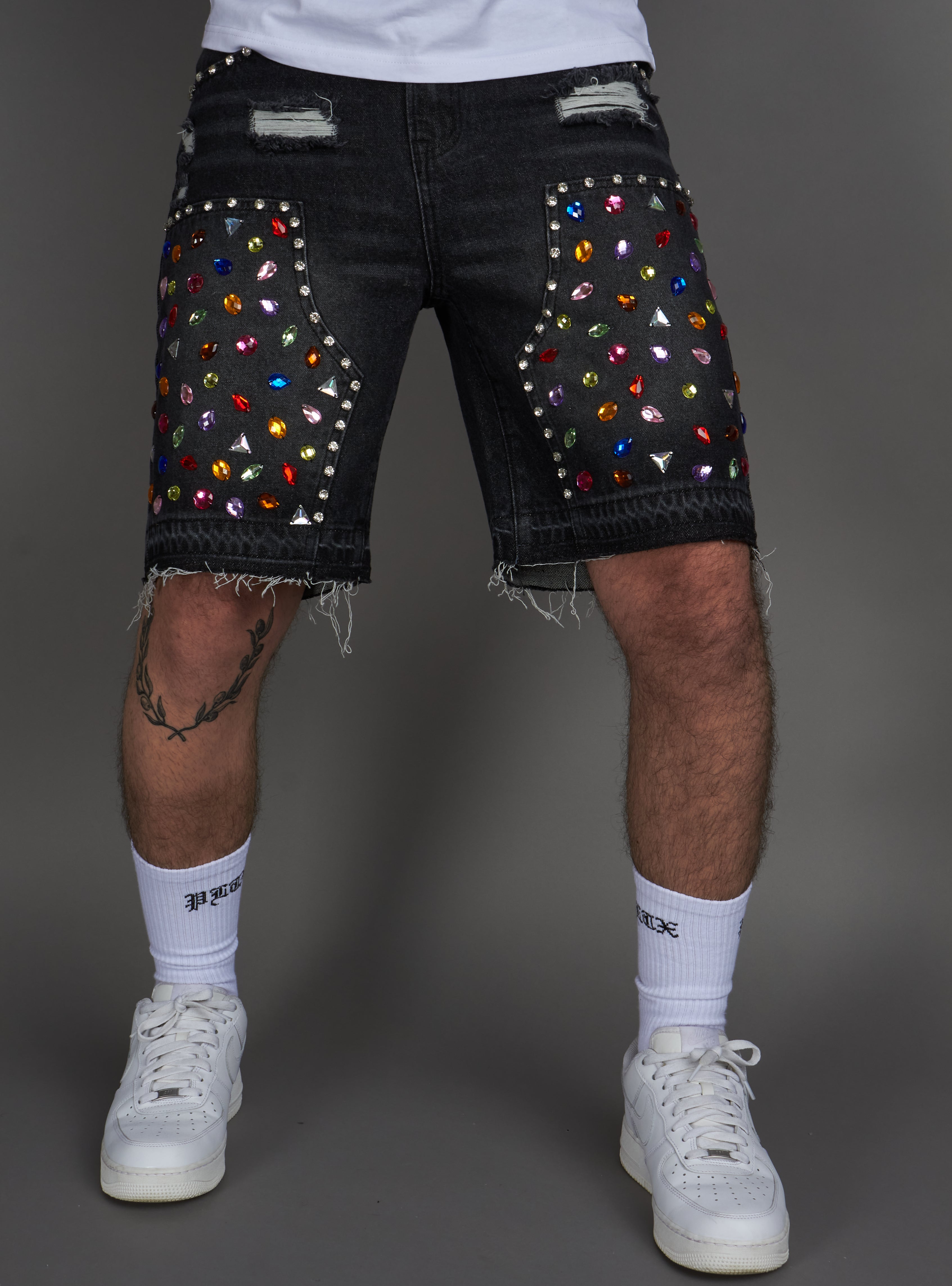 Politics Shorts - Leo - Black - 400