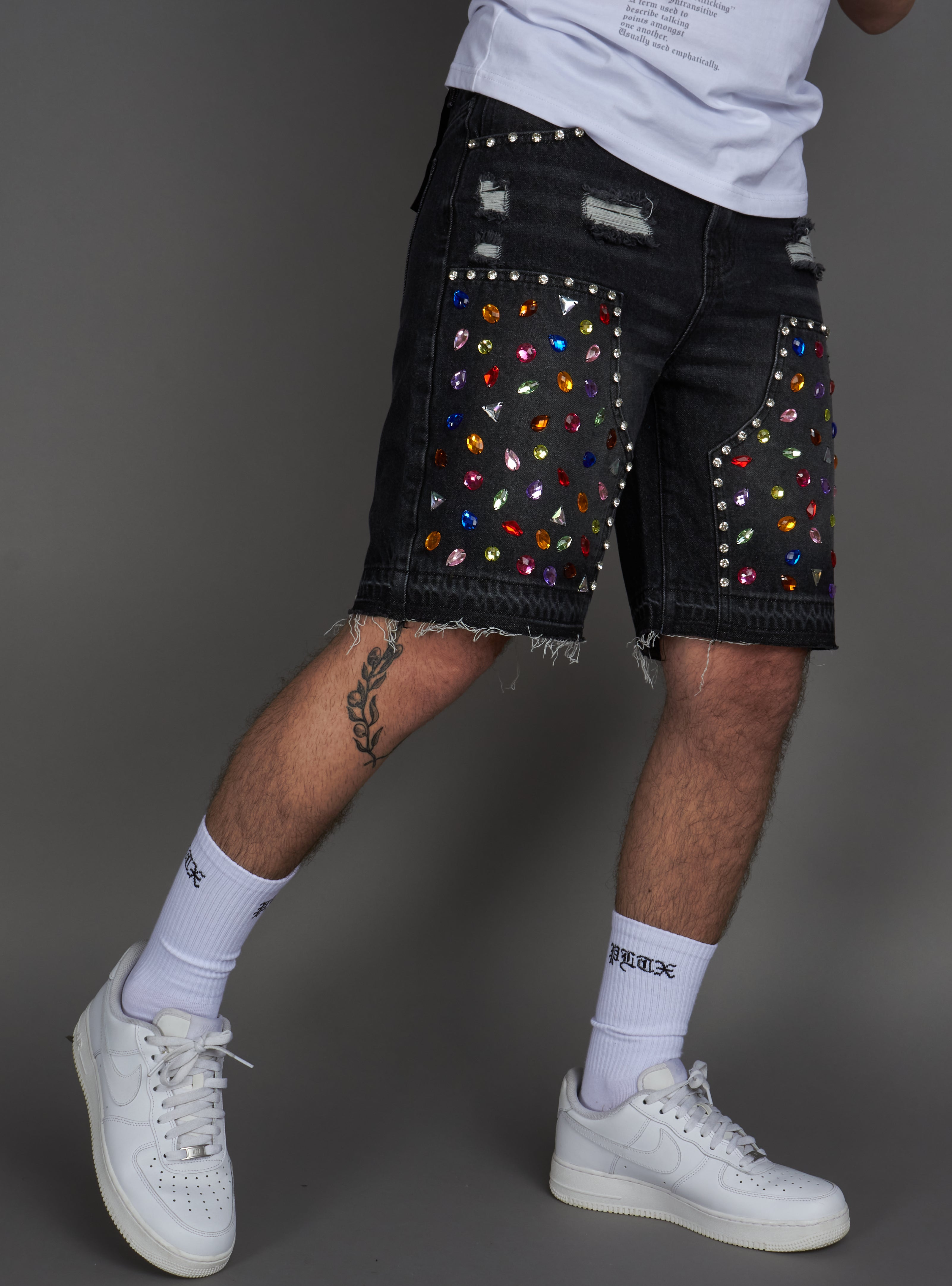 Politics Shorts - Leo - Black - 400