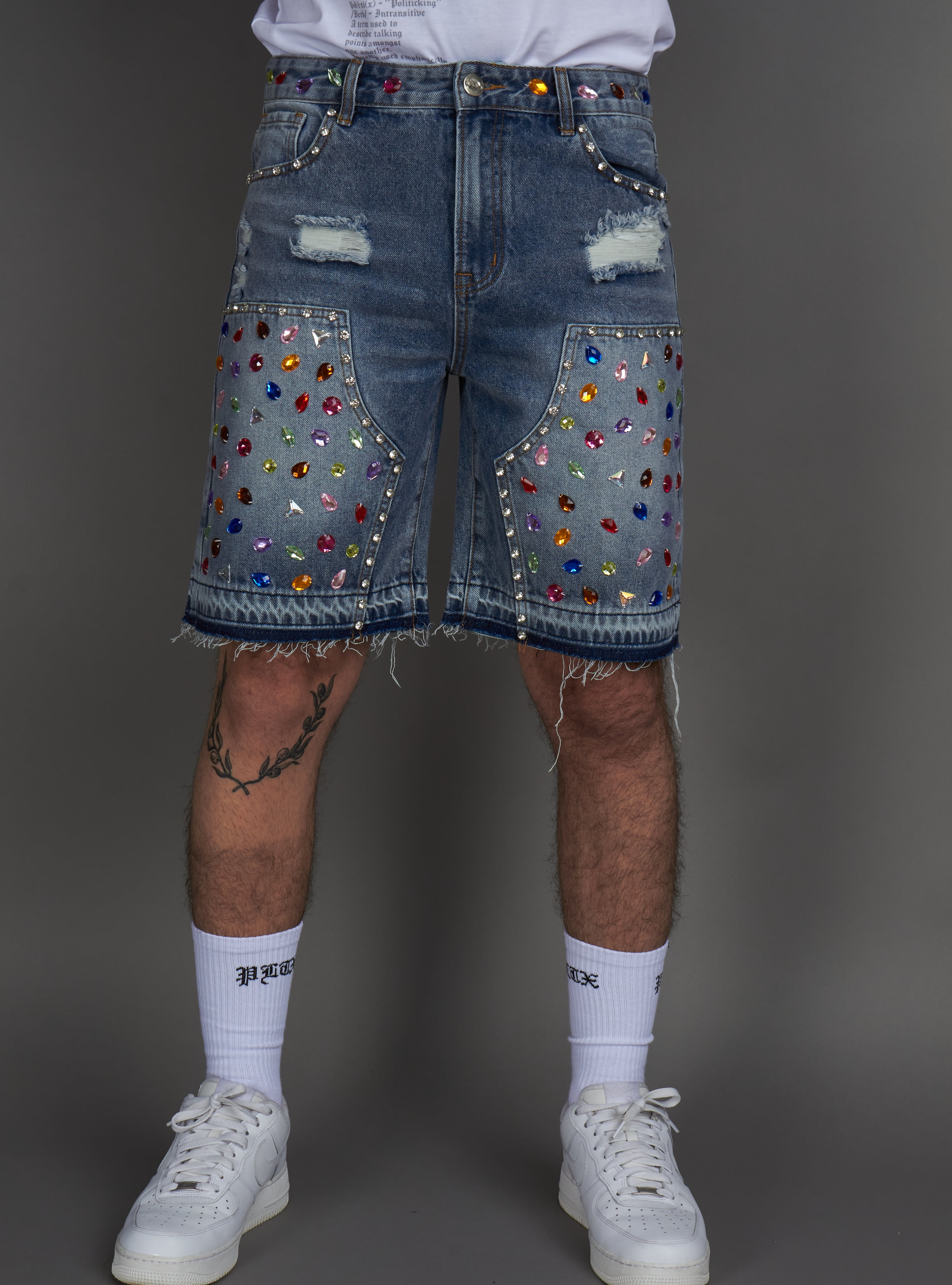 Politics Shorts - Leo - Light Blue - 300