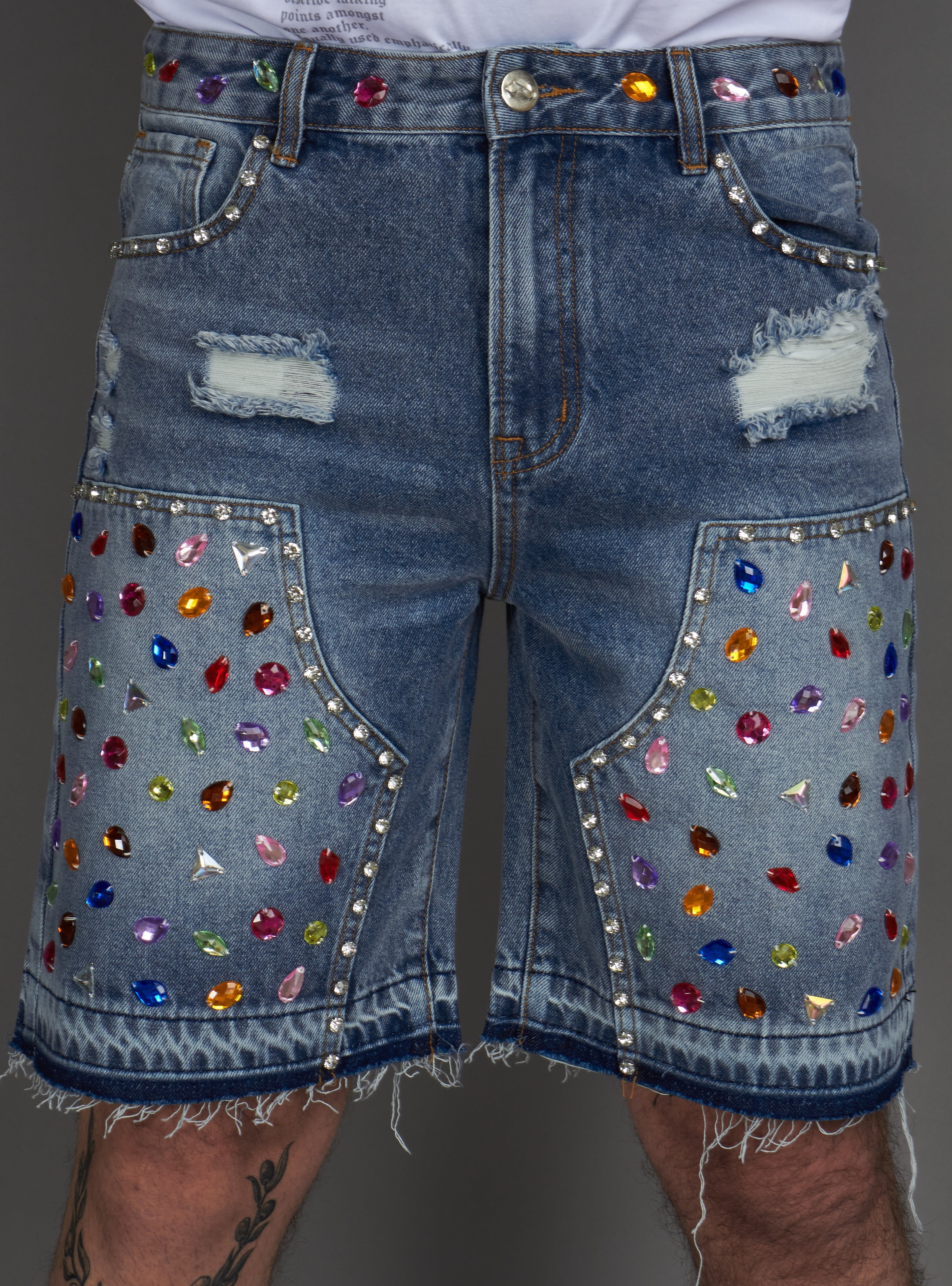 Politics Shorts - Leo - Light Blue - 300