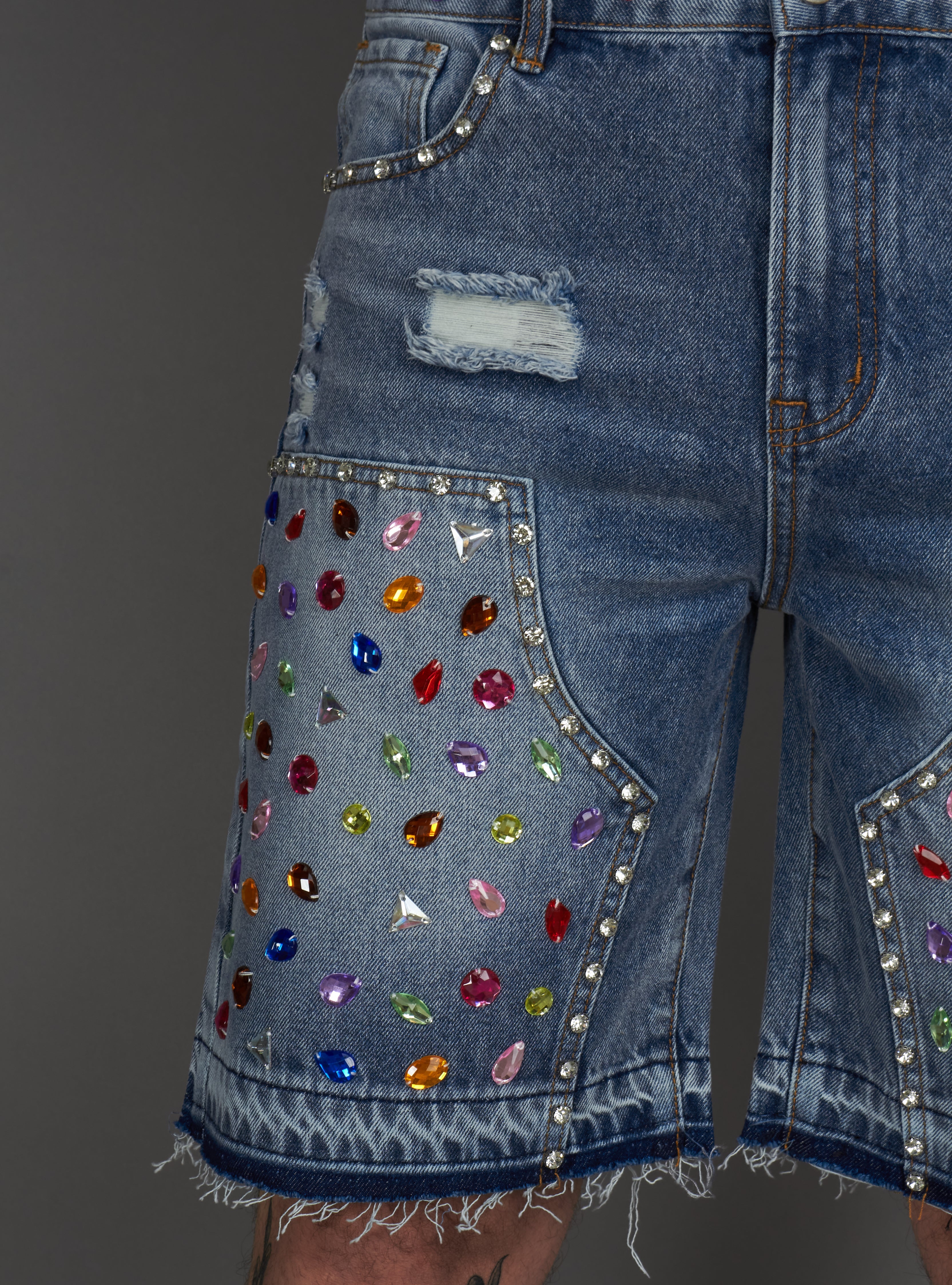 Politics Shorts - Leo - Light Blue - 300