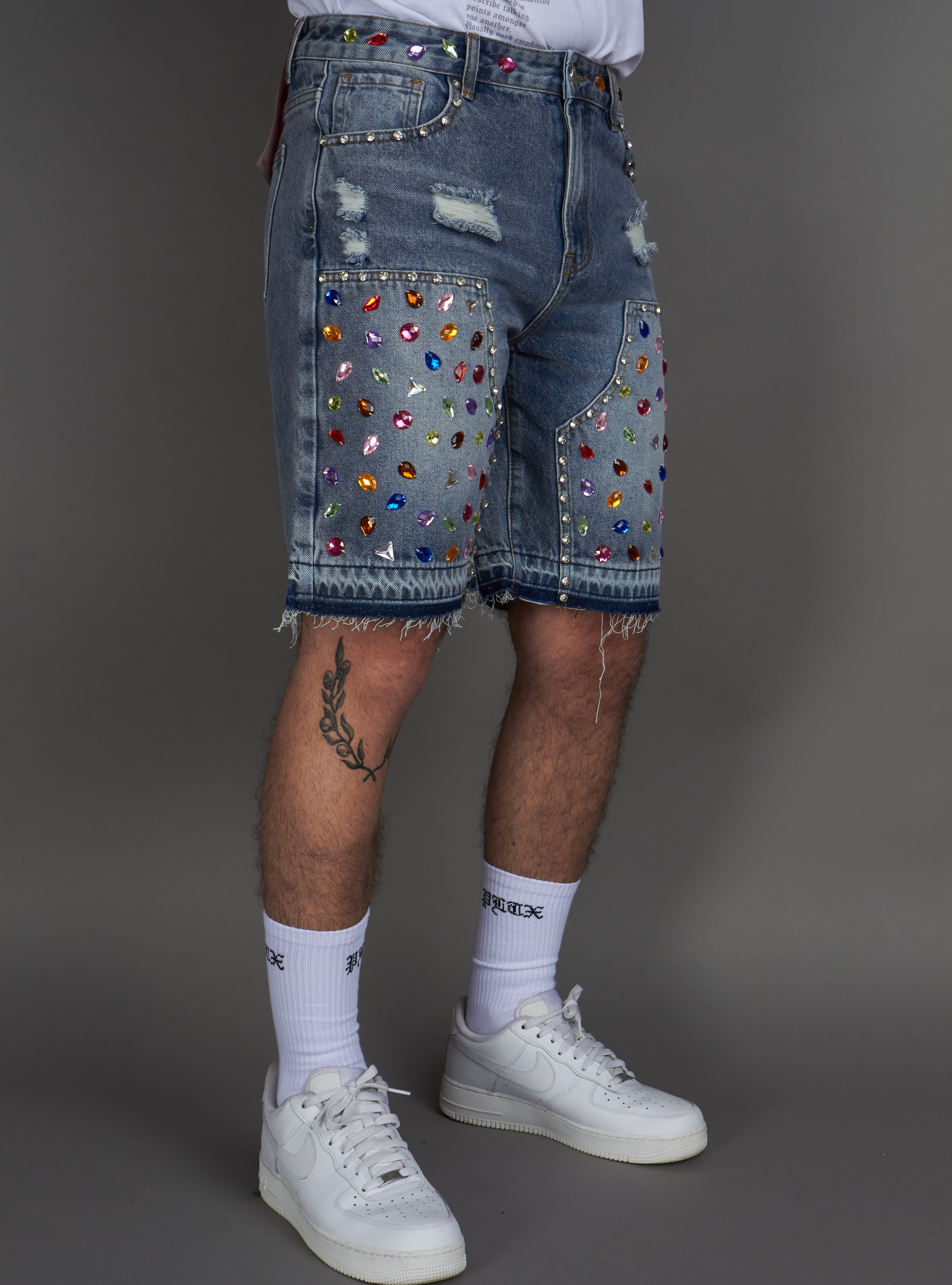 Politics Shorts - Leo - Light Blue - 300