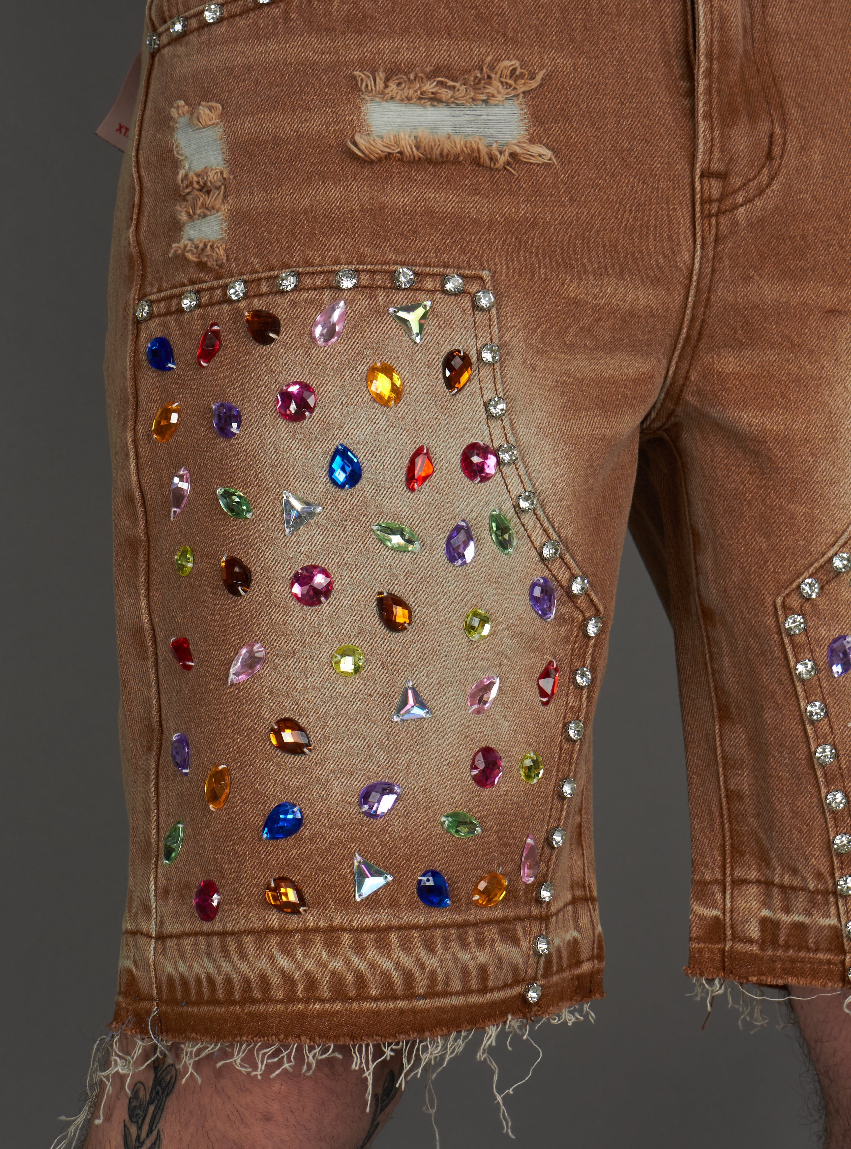 Politics Shorts - Leo - Brown - 200