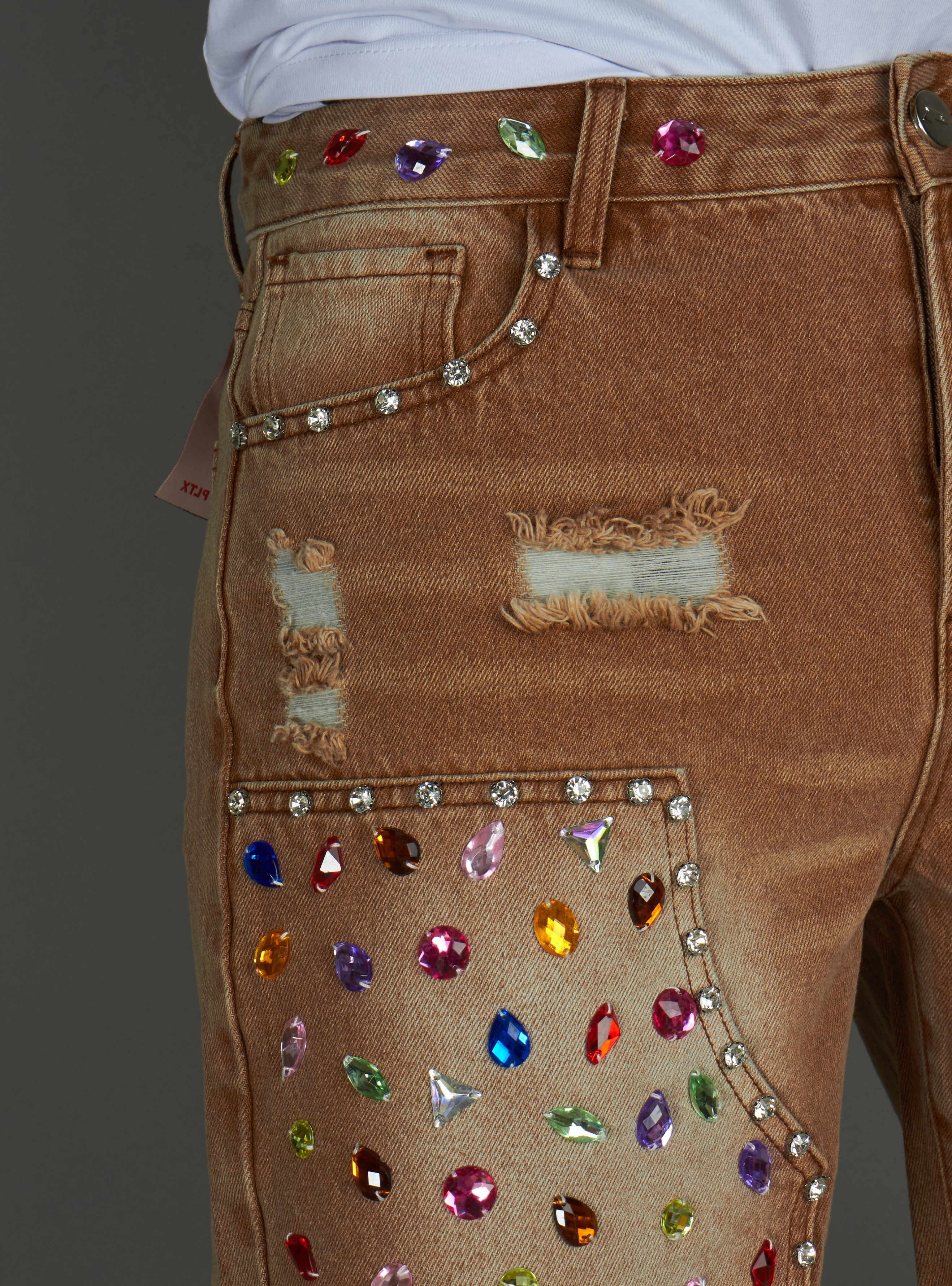 Politics Shorts - Leo - Brown - 200