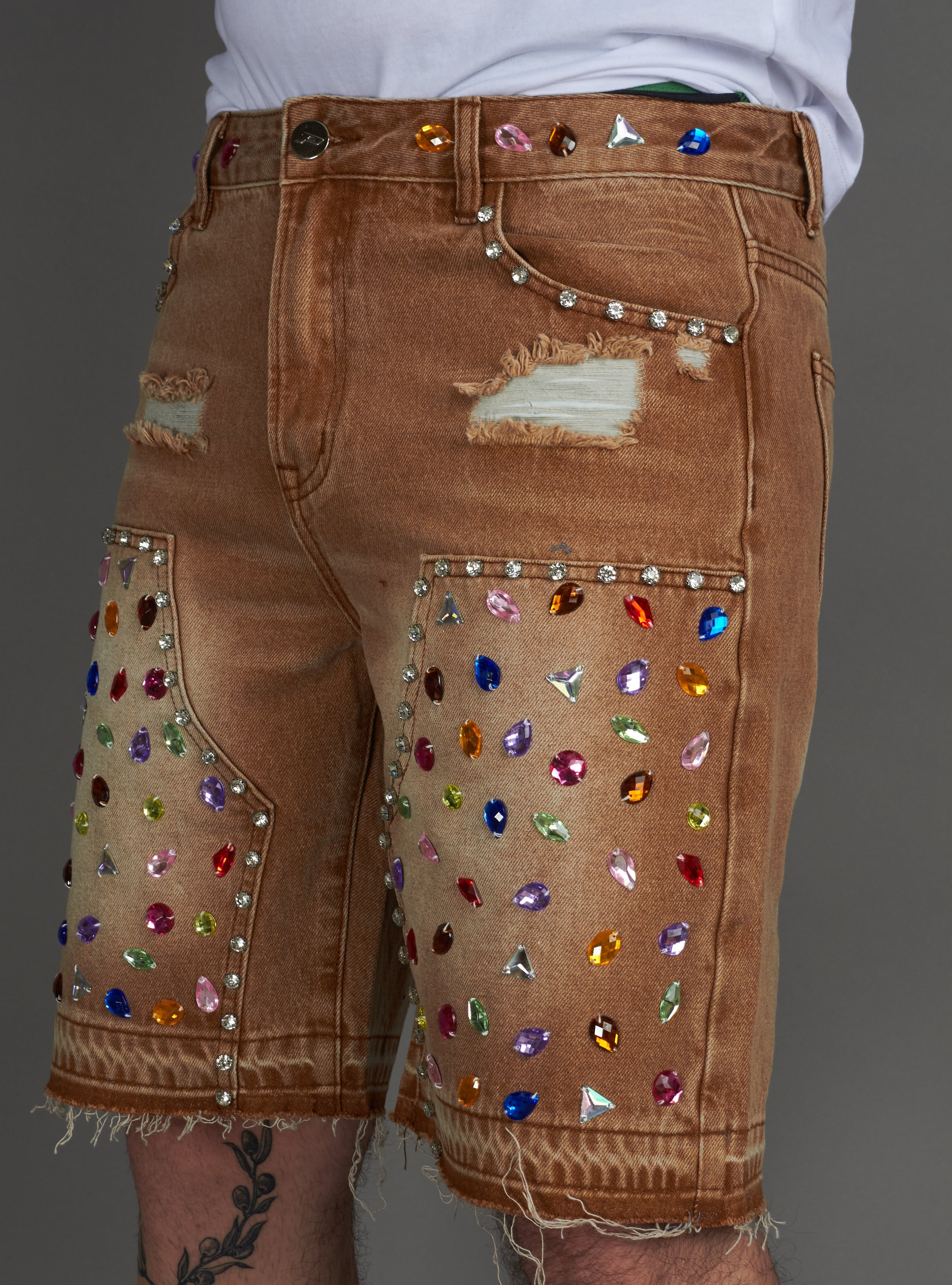 Politics Shorts - Leo - Brown - 200