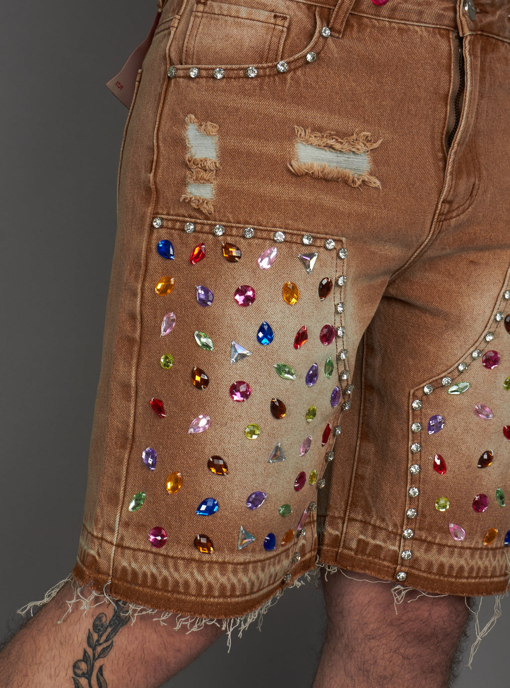 Politics Shorts - Leo - Brown - 200