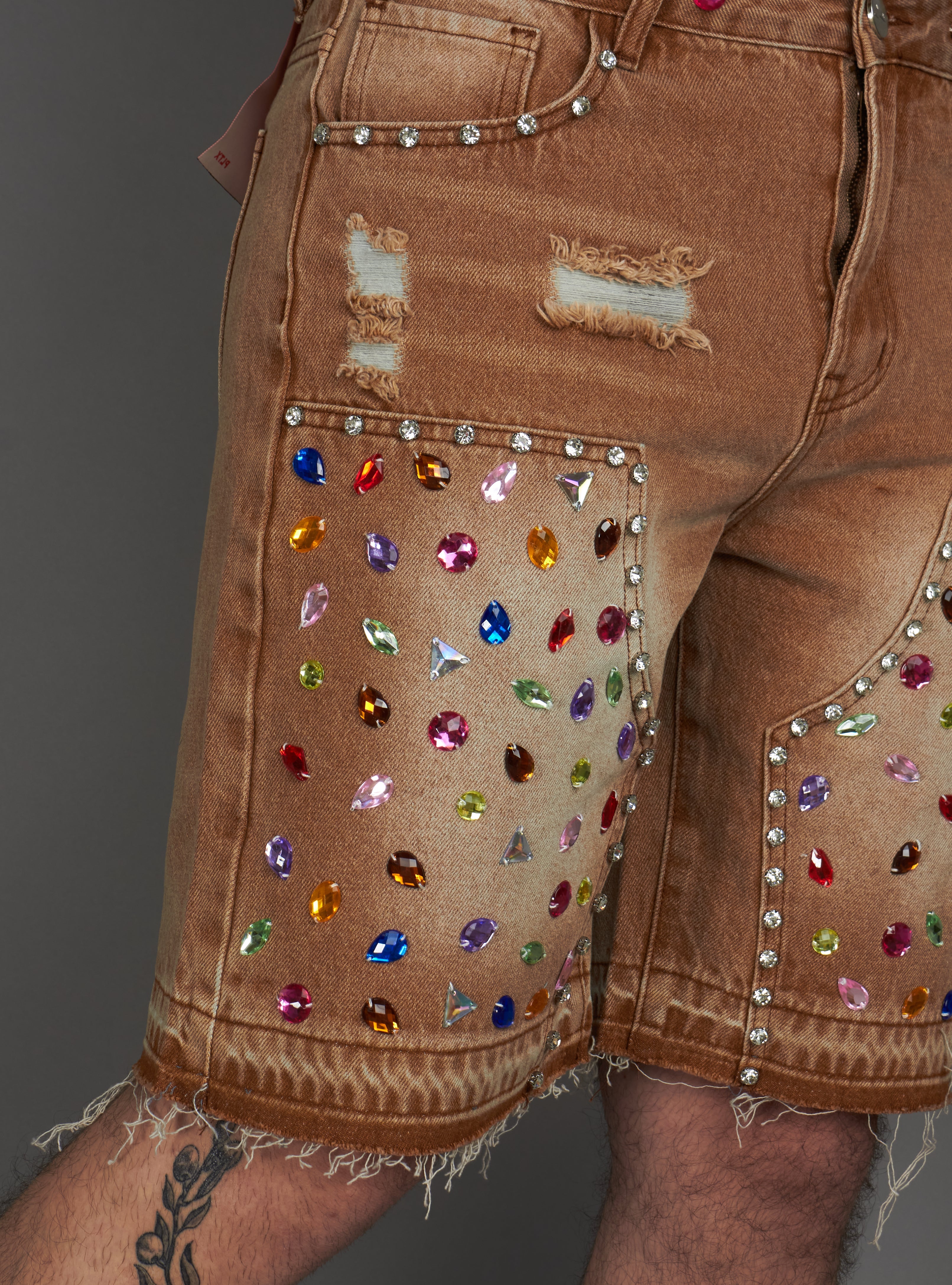 Politics Shorts - Leo - Brown - 200