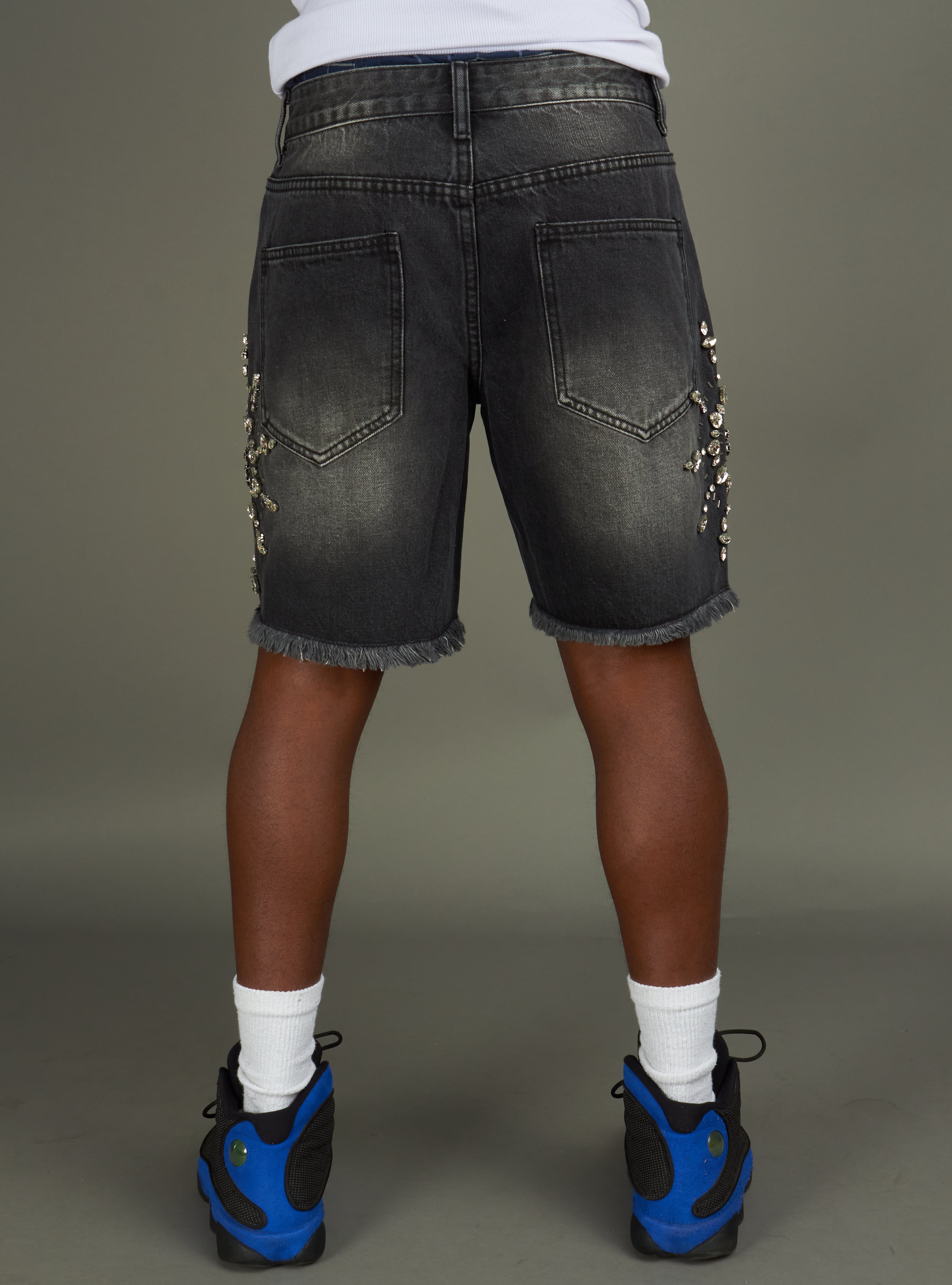 Politics Shorts - Maud - Black Wash - 712