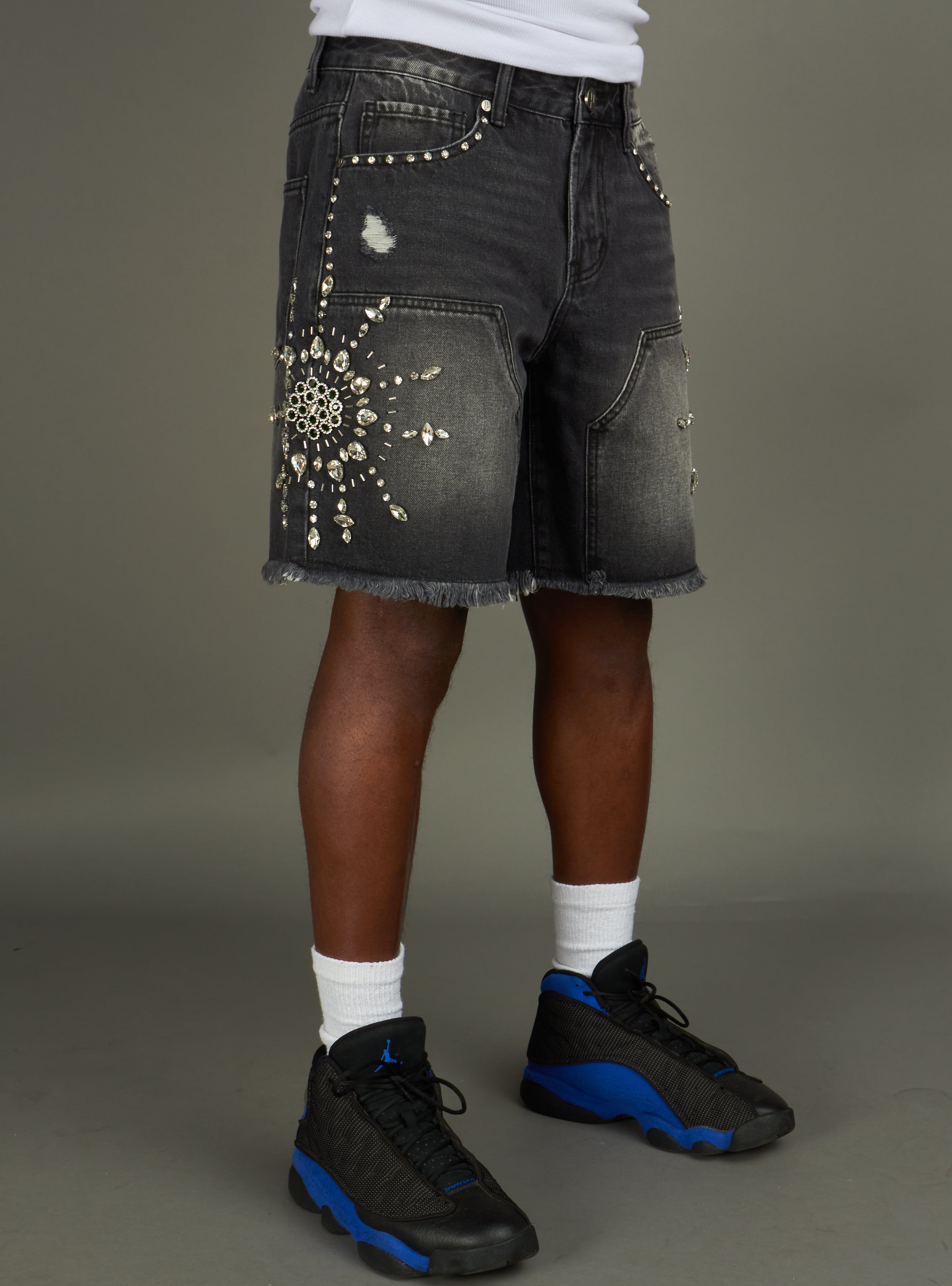 Politics Shorts - Maud - Black Wash - 712