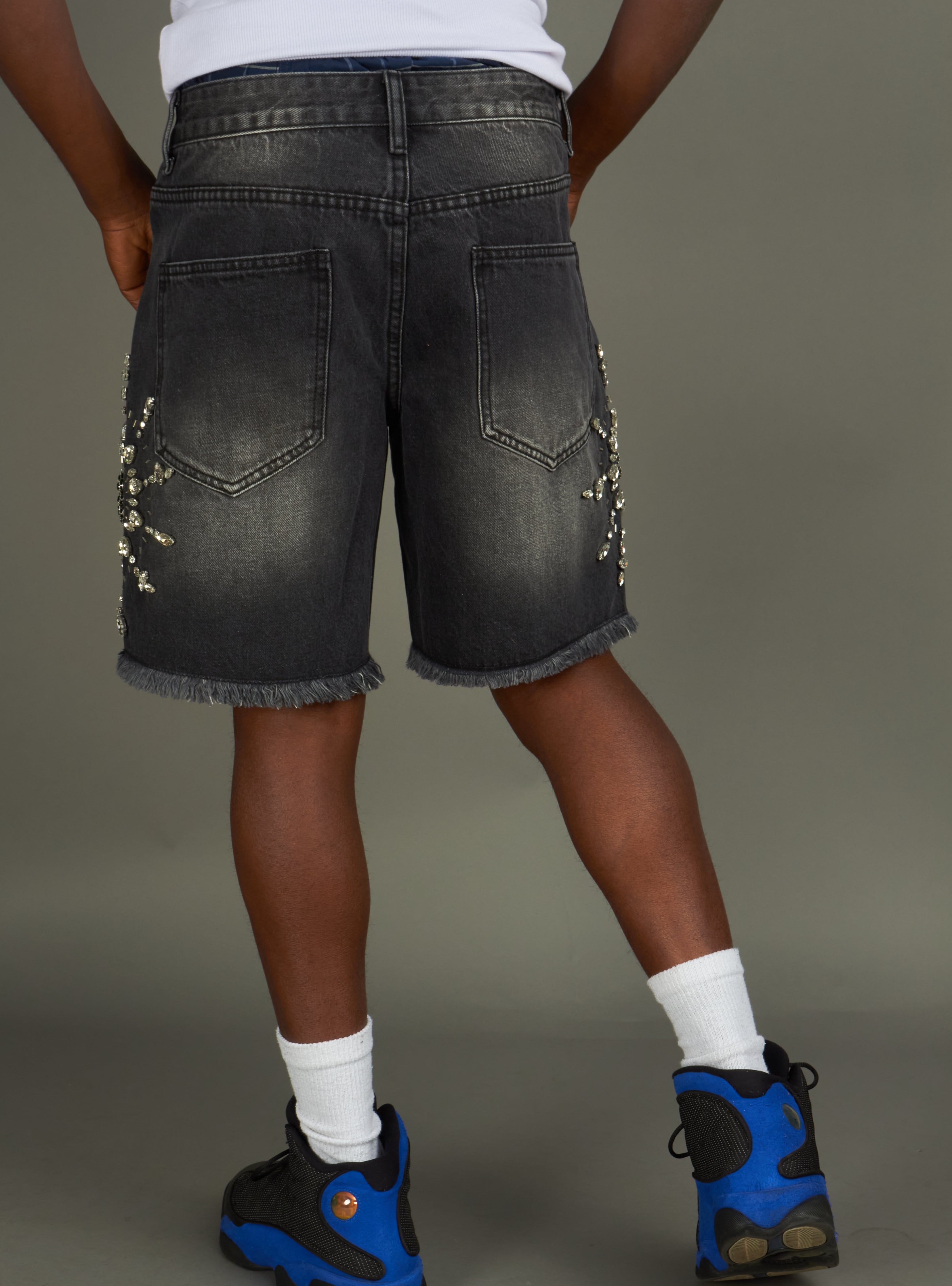 Politics Shorts - Maud - Black Wash - 712