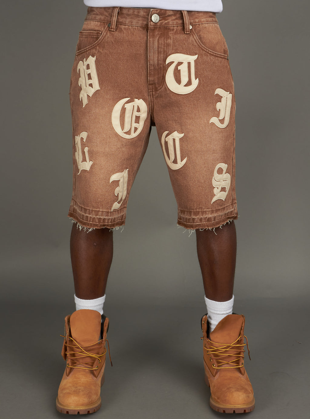 Politics Shorts - Betz - Brown Wash - 228