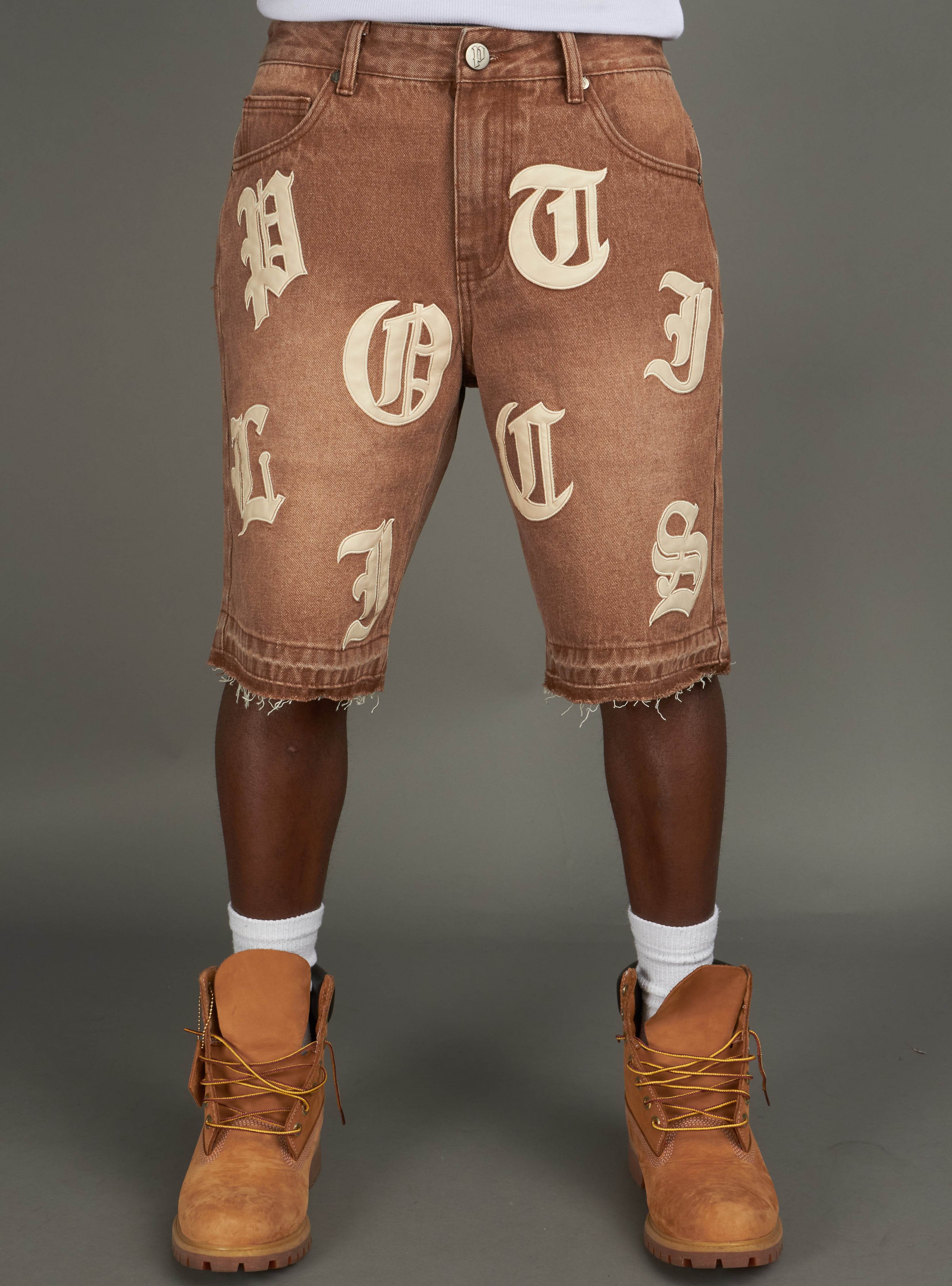 Politics Shorts - Betz - Brown Wash - 228