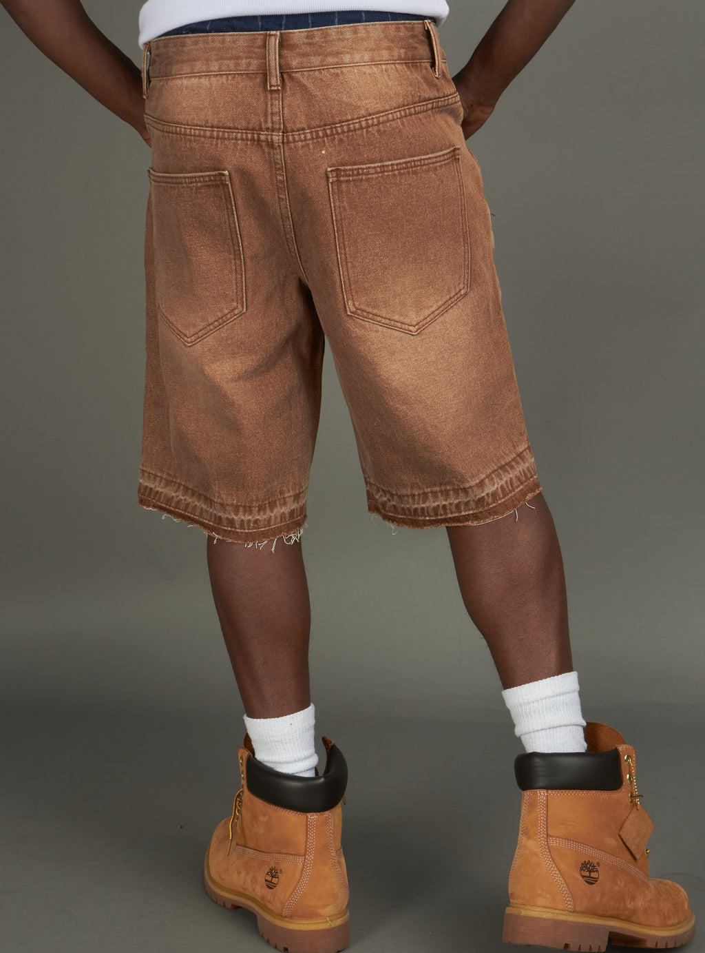 Politics Shorts - Betz - Brown Wash - 228