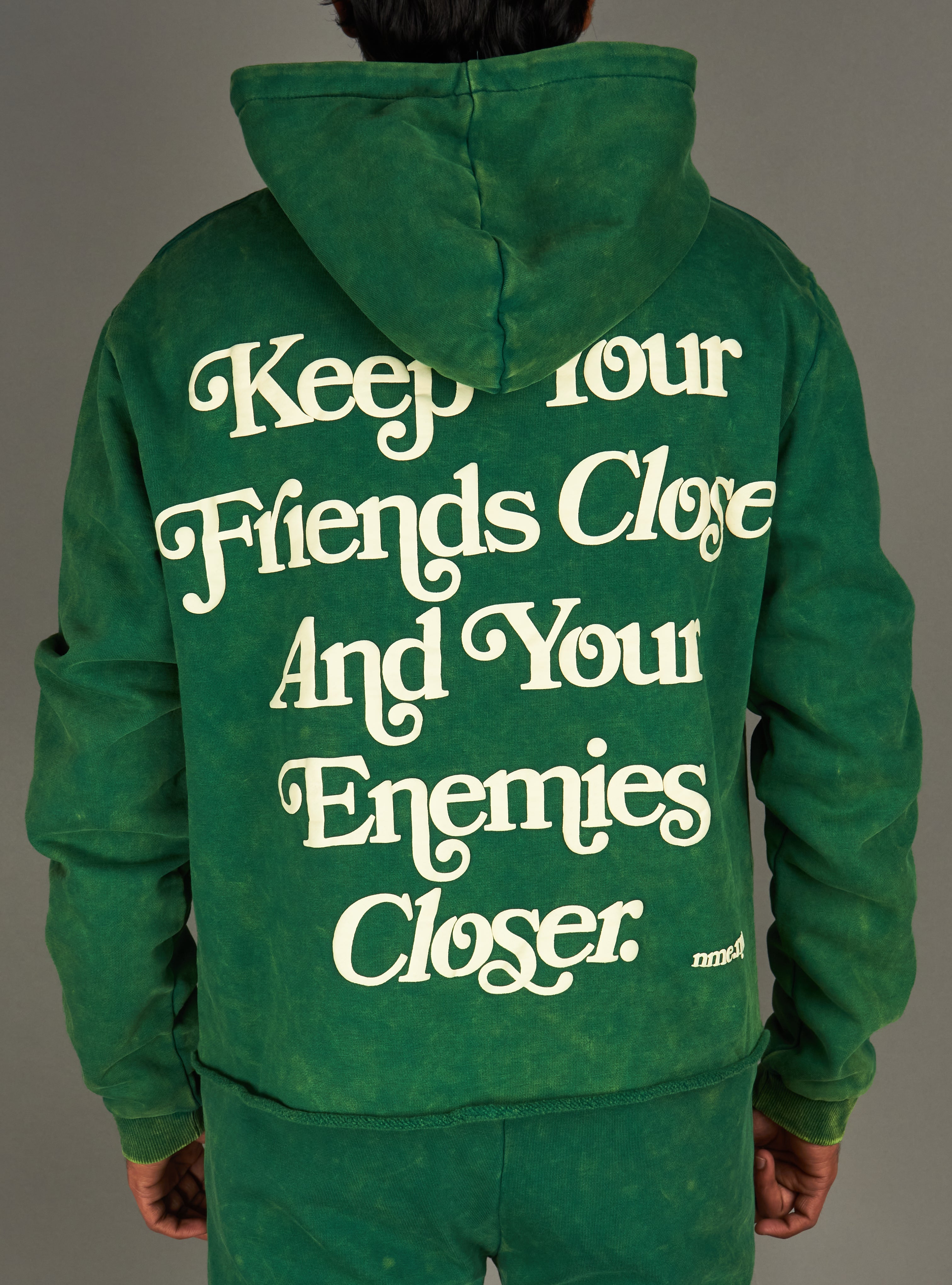 NME Hoodie - Damien - Green  - 501