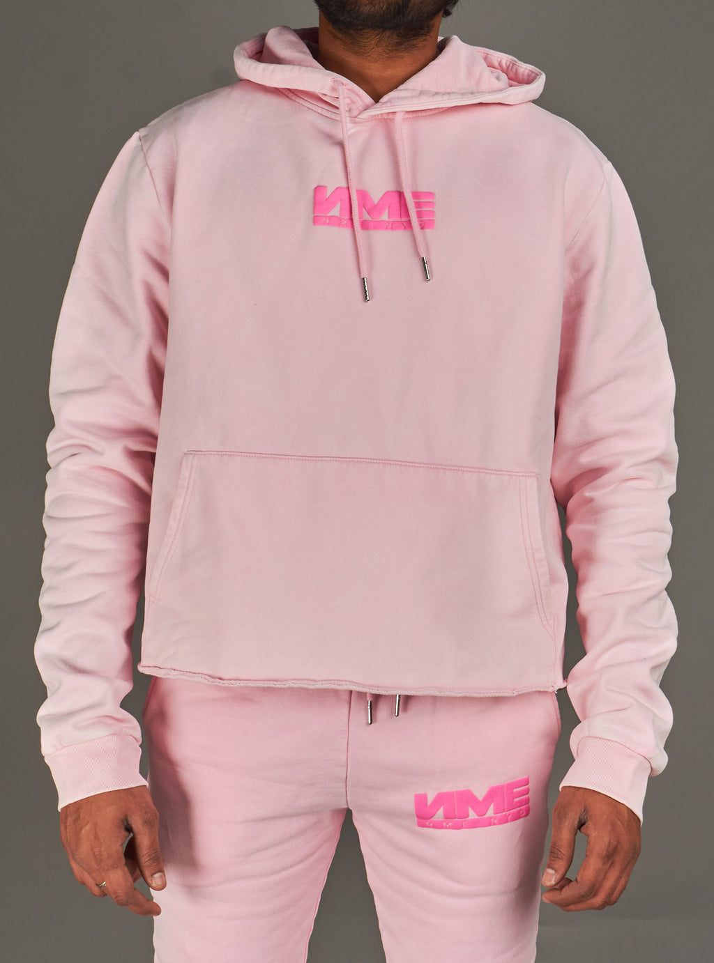 NME Hoodie - Nme Hoodie - Damien -Pink - 364