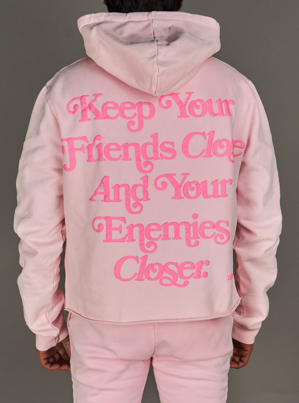 NME Hoodie - Nme Hoodie - Damien -Pink - 364