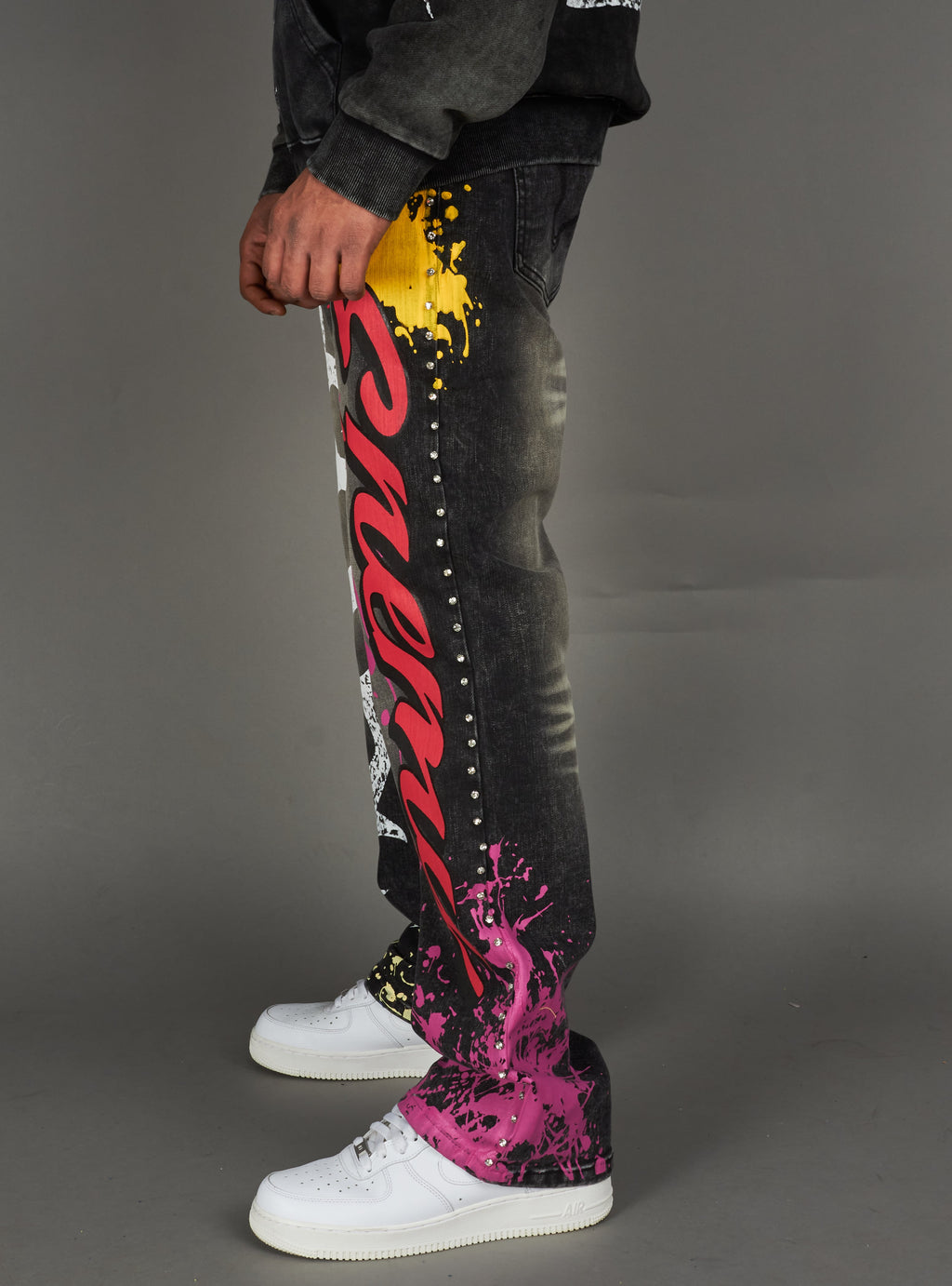 NME Jeans - ClothierB - Black - 249