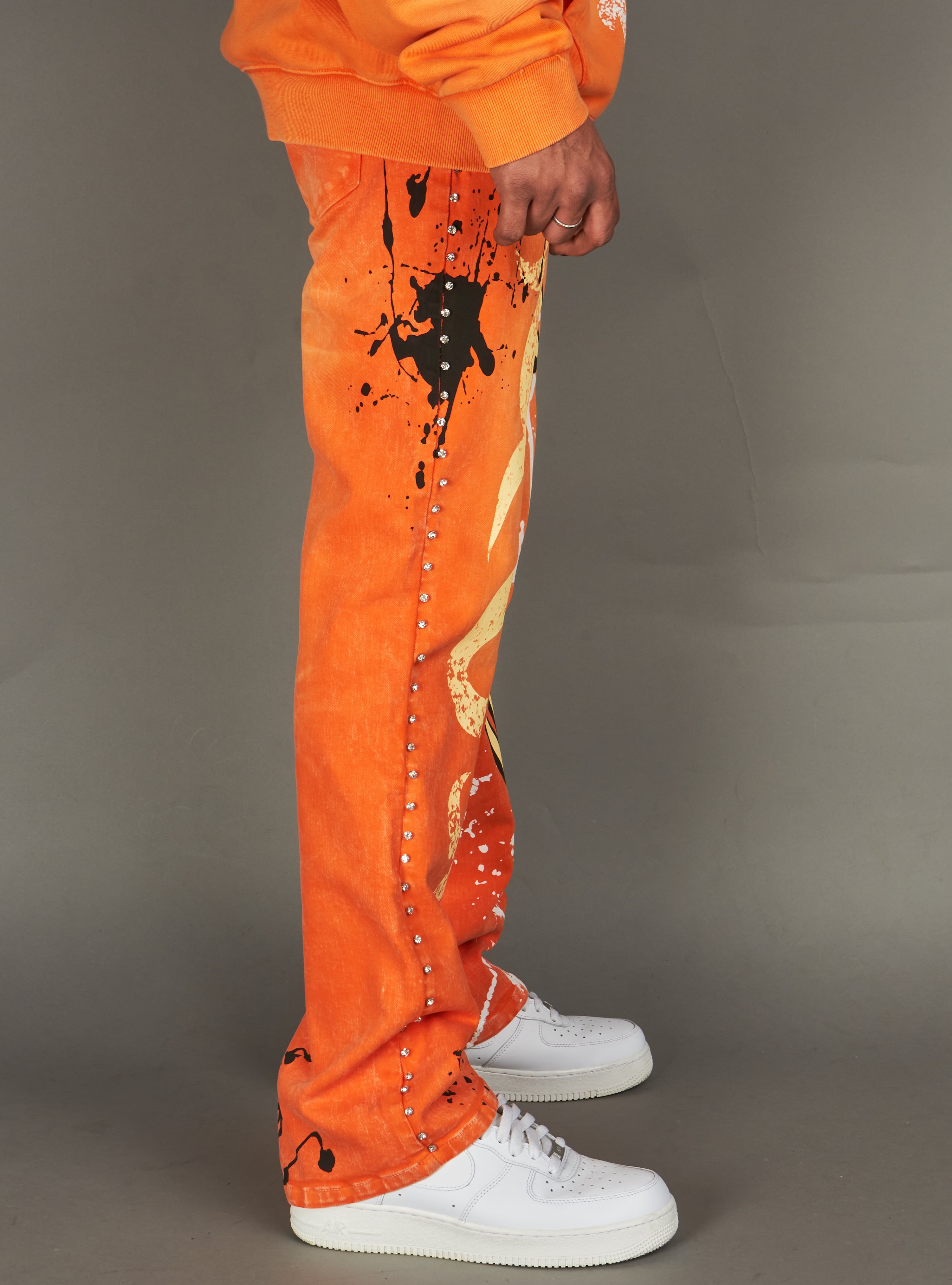 NME Jeans - ClothierB - Orange - 248