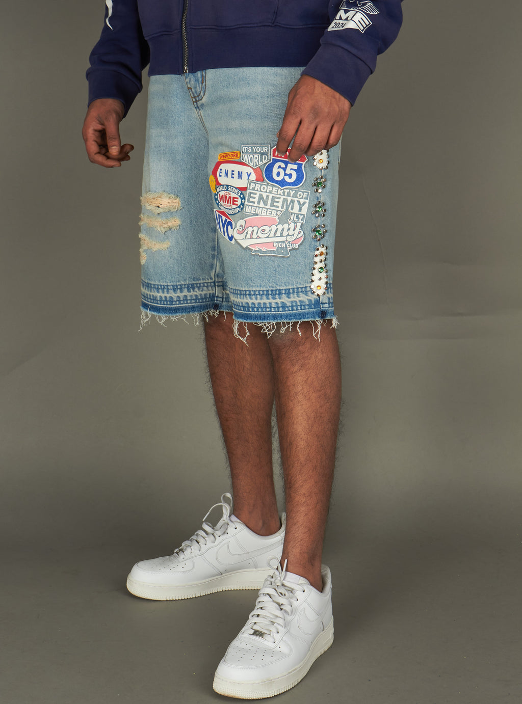 NME Shorts - Bud - Blue - 286