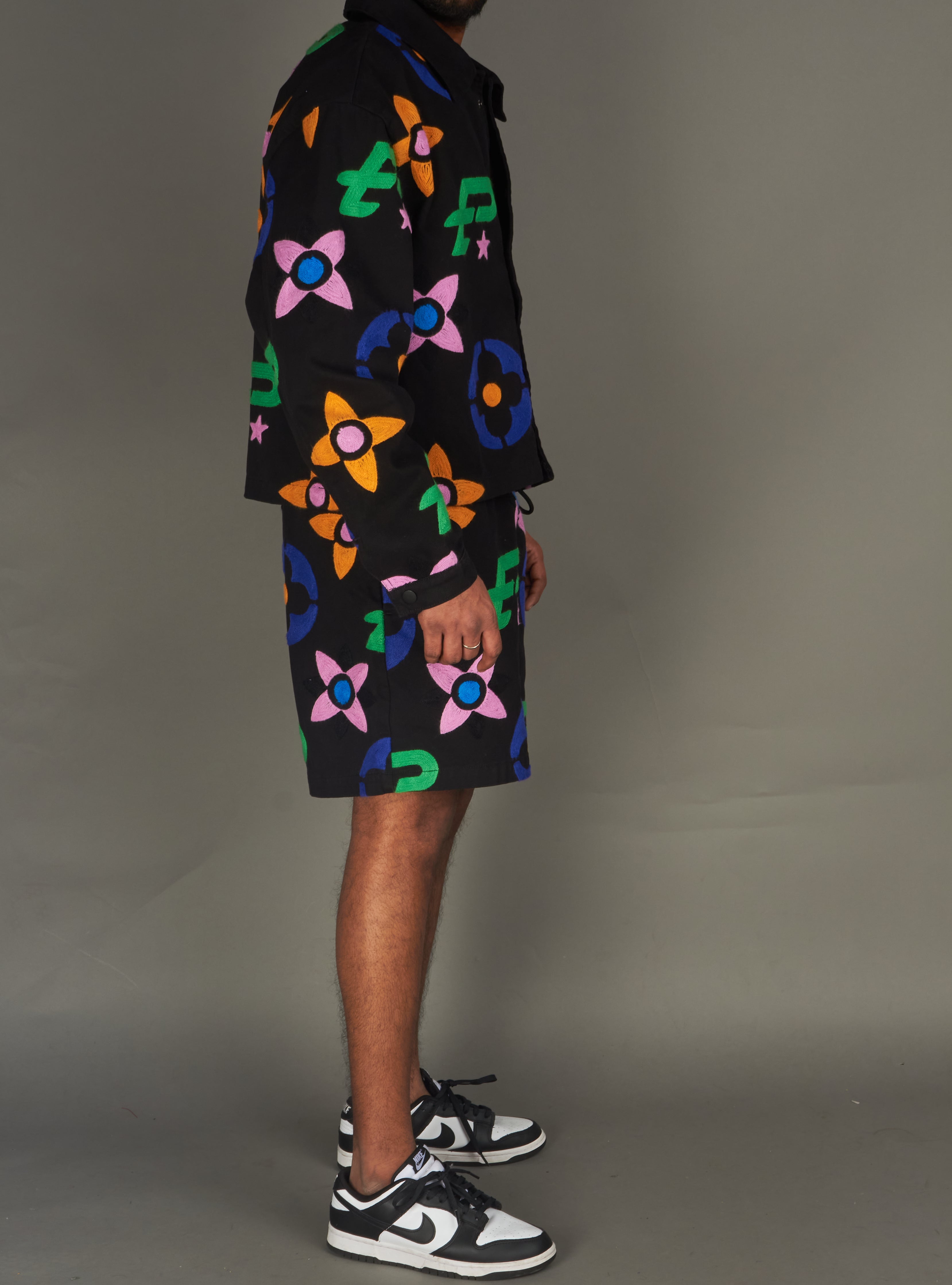 Politics Jacket - Russt - Black Wash - 004