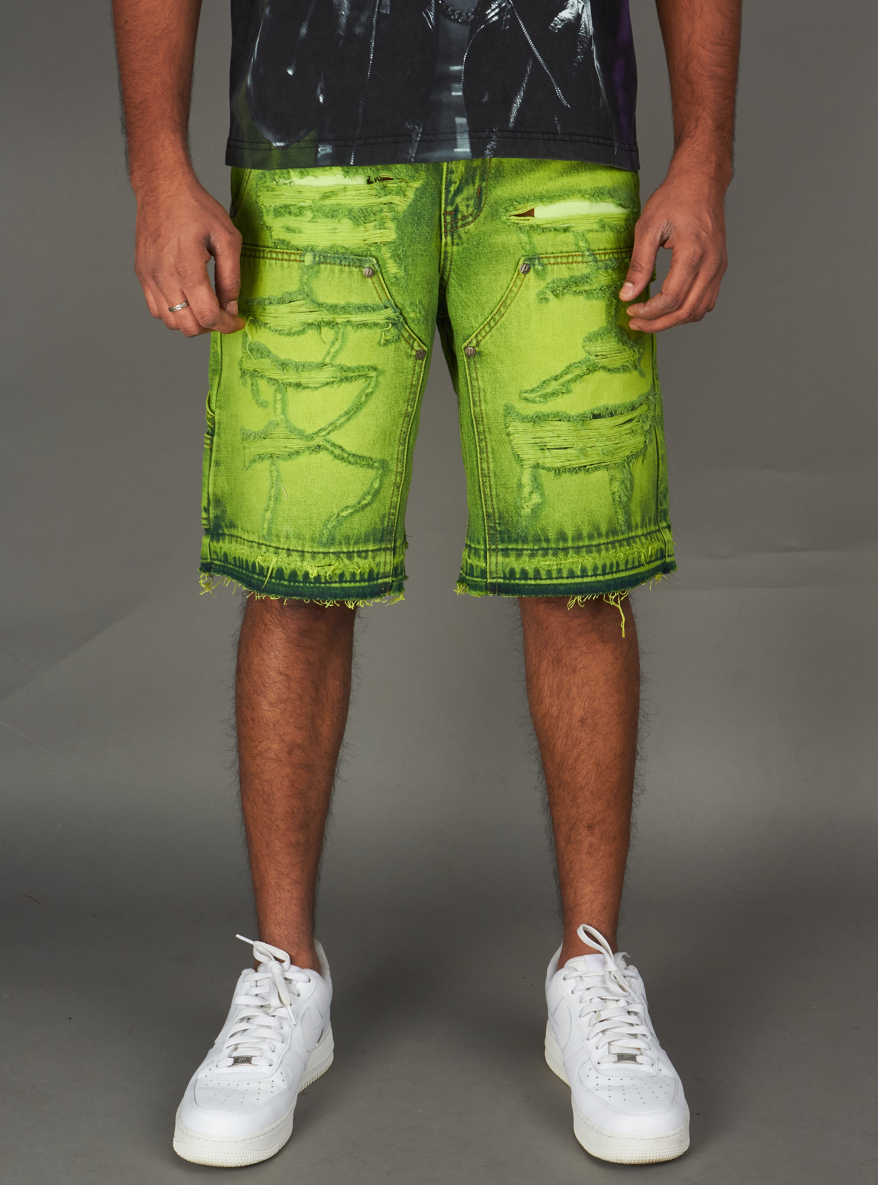 Politics Shorts - Borotra - Green - 226