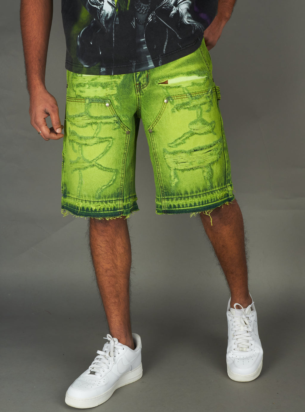 Politics Shorts - Borotra - Green - 226