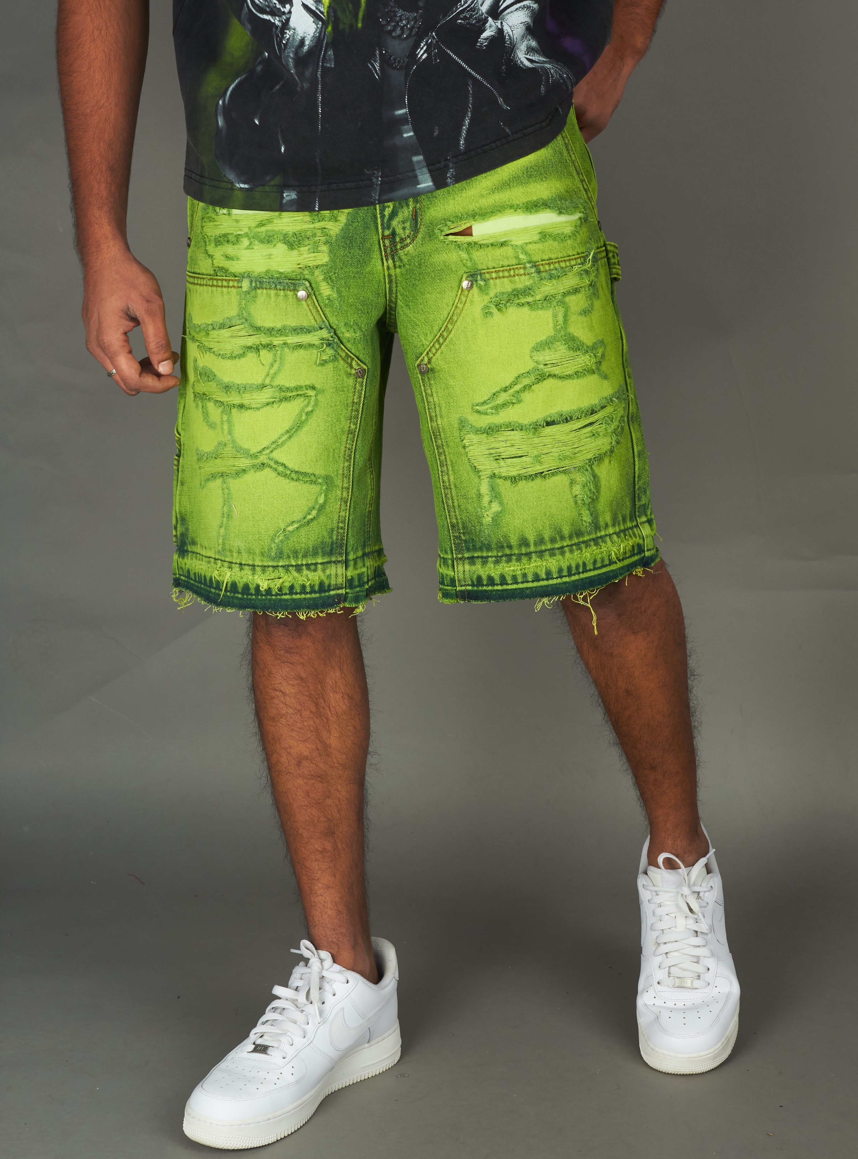 Politics Shorts - Borotra - Green - 226