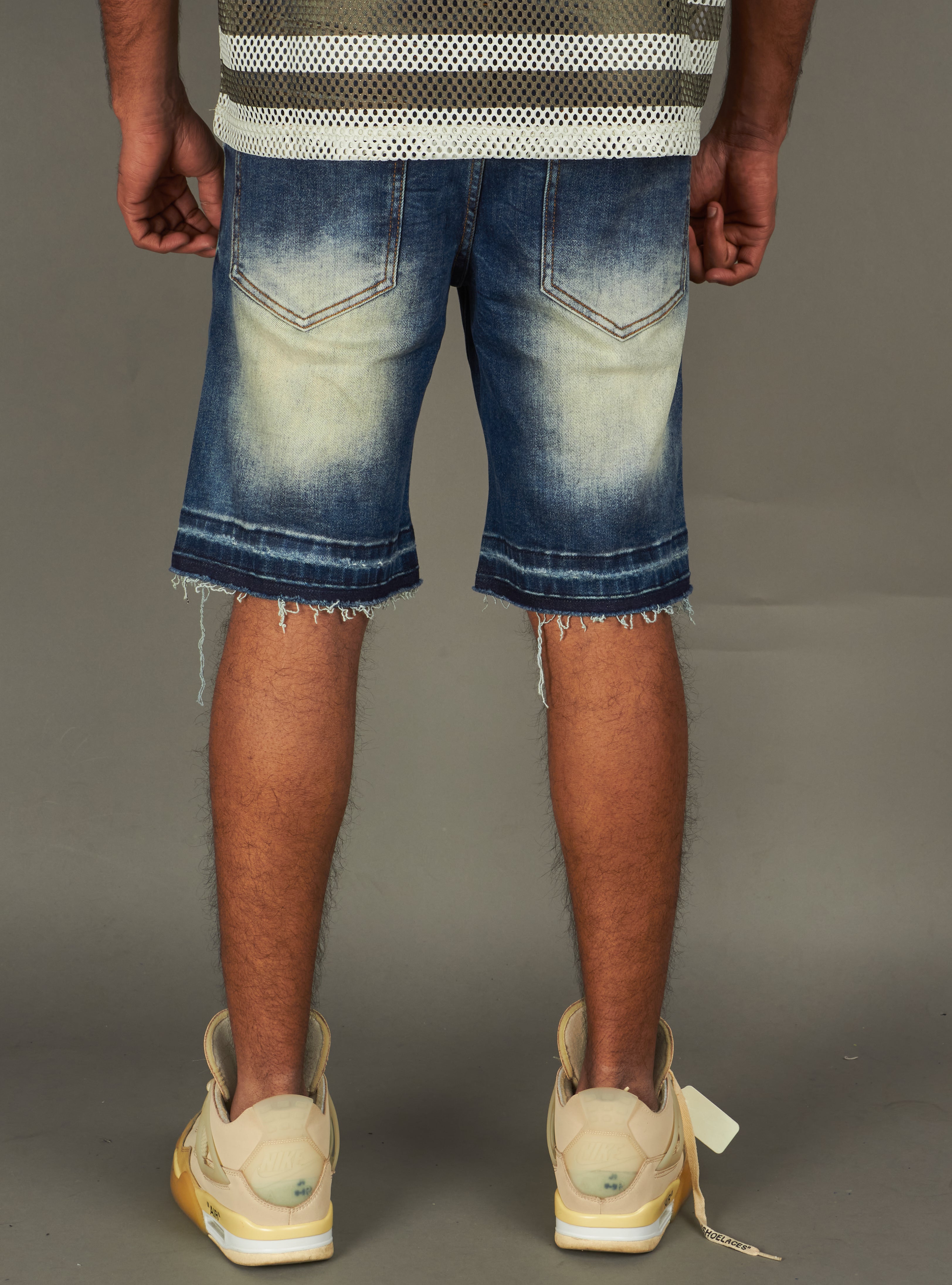 NME Shorts - Maureen - Dark Blue Wash - 452