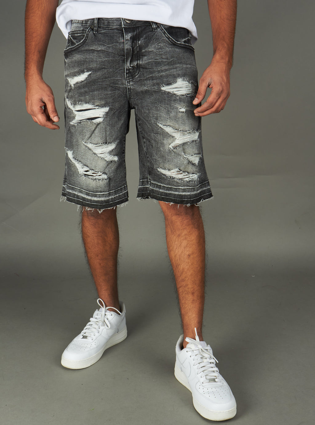 NME Shorts - Maureen - Black Wash - 451