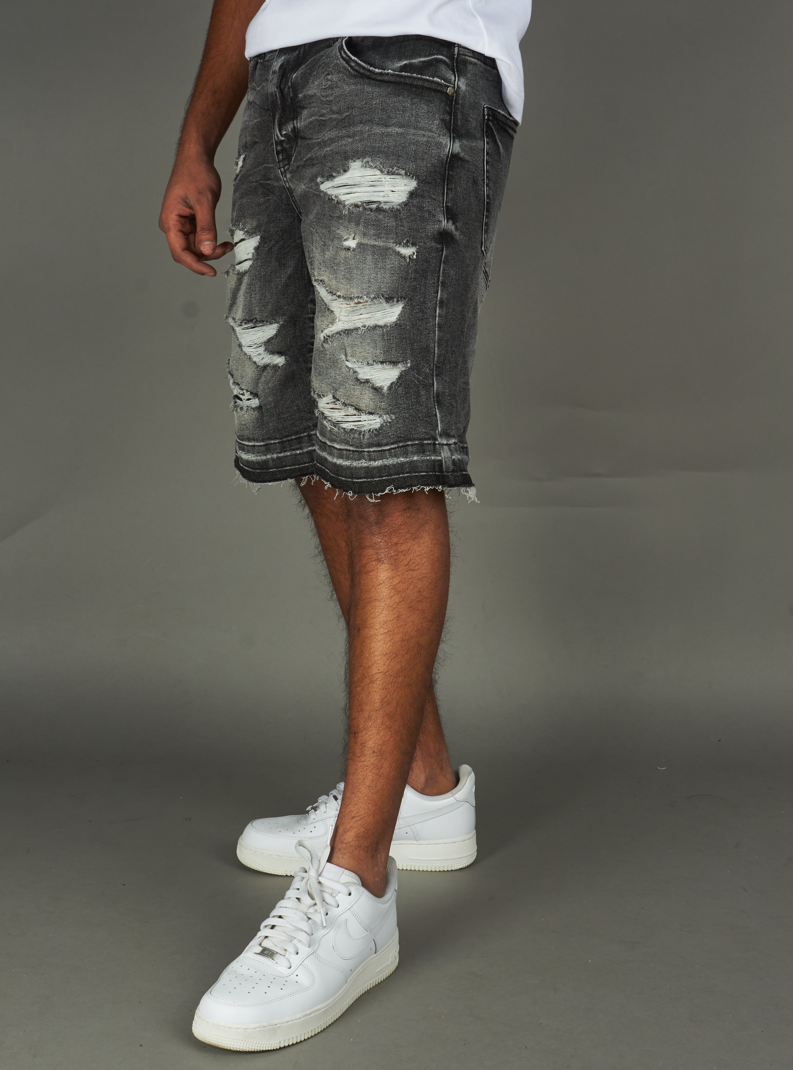 NME Shorts - Maureen - Black Wash - 451