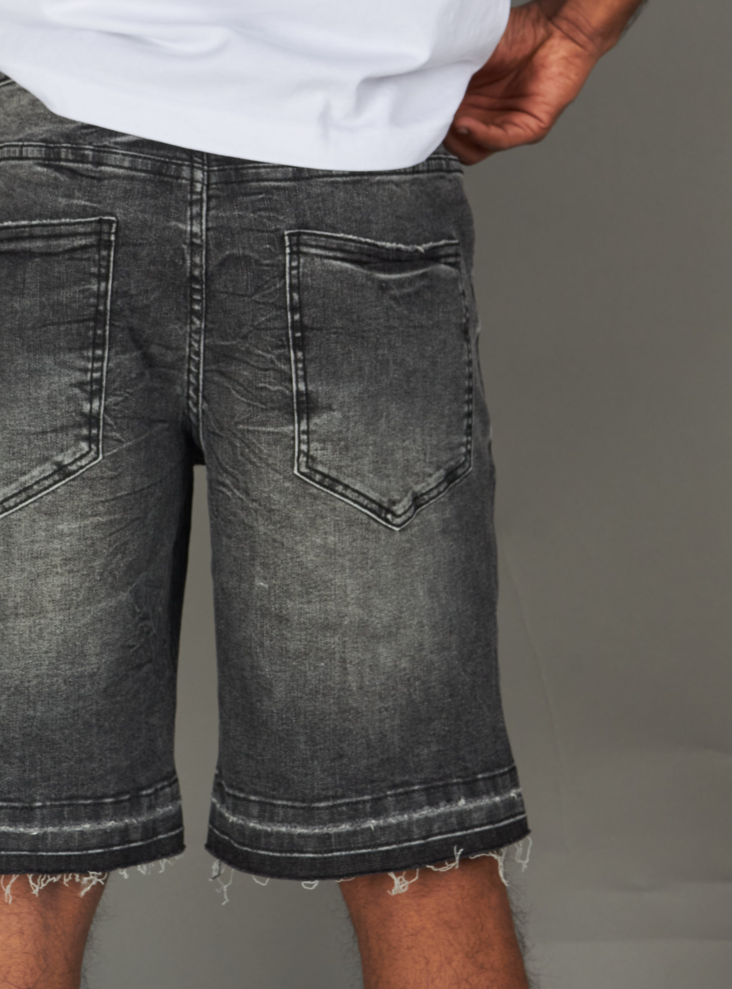 NME Shorts - Maureen - Black Wash - 451