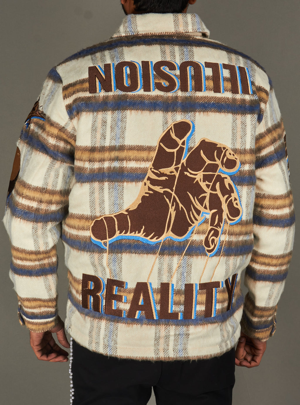 Focus Jacket - Illusion Plaid - Blue - 80665S