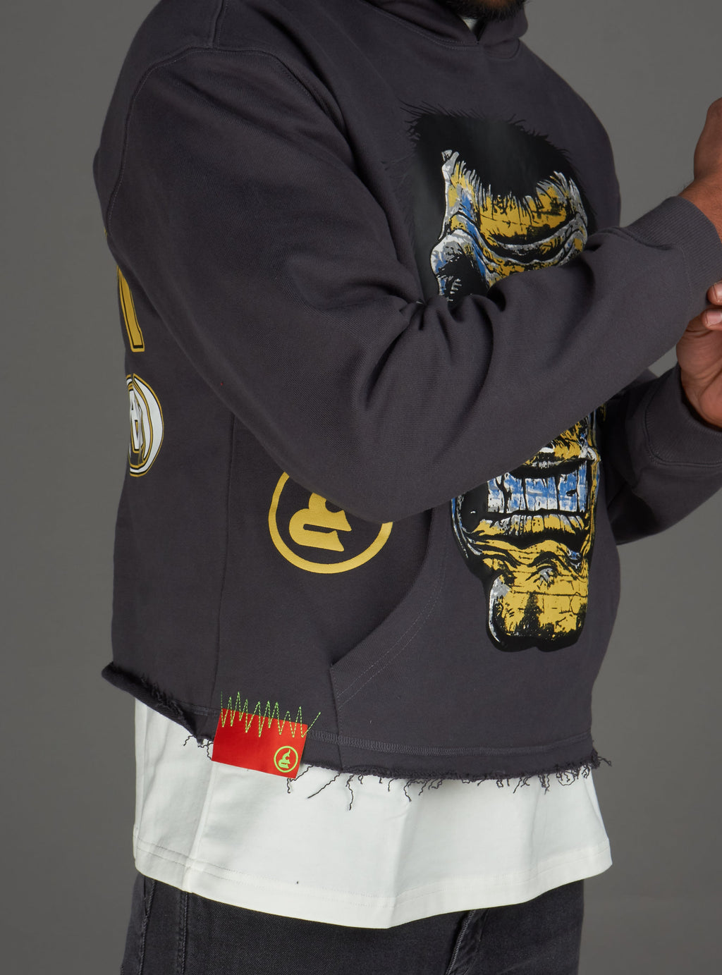 Afarit Hoodie - Hornsby - Grey - 009