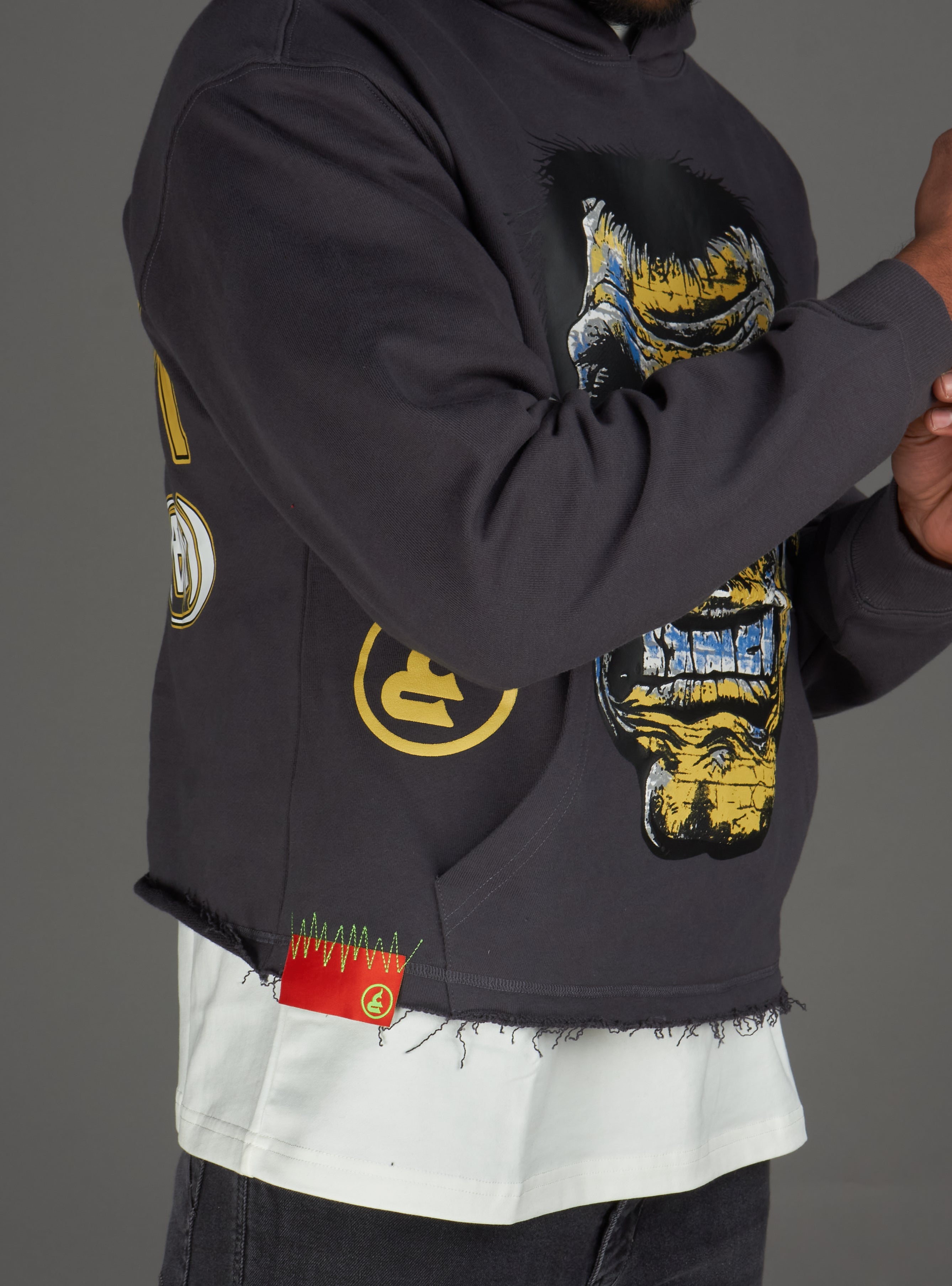 Afarit Hoodie - Hornsby - Grey - 009