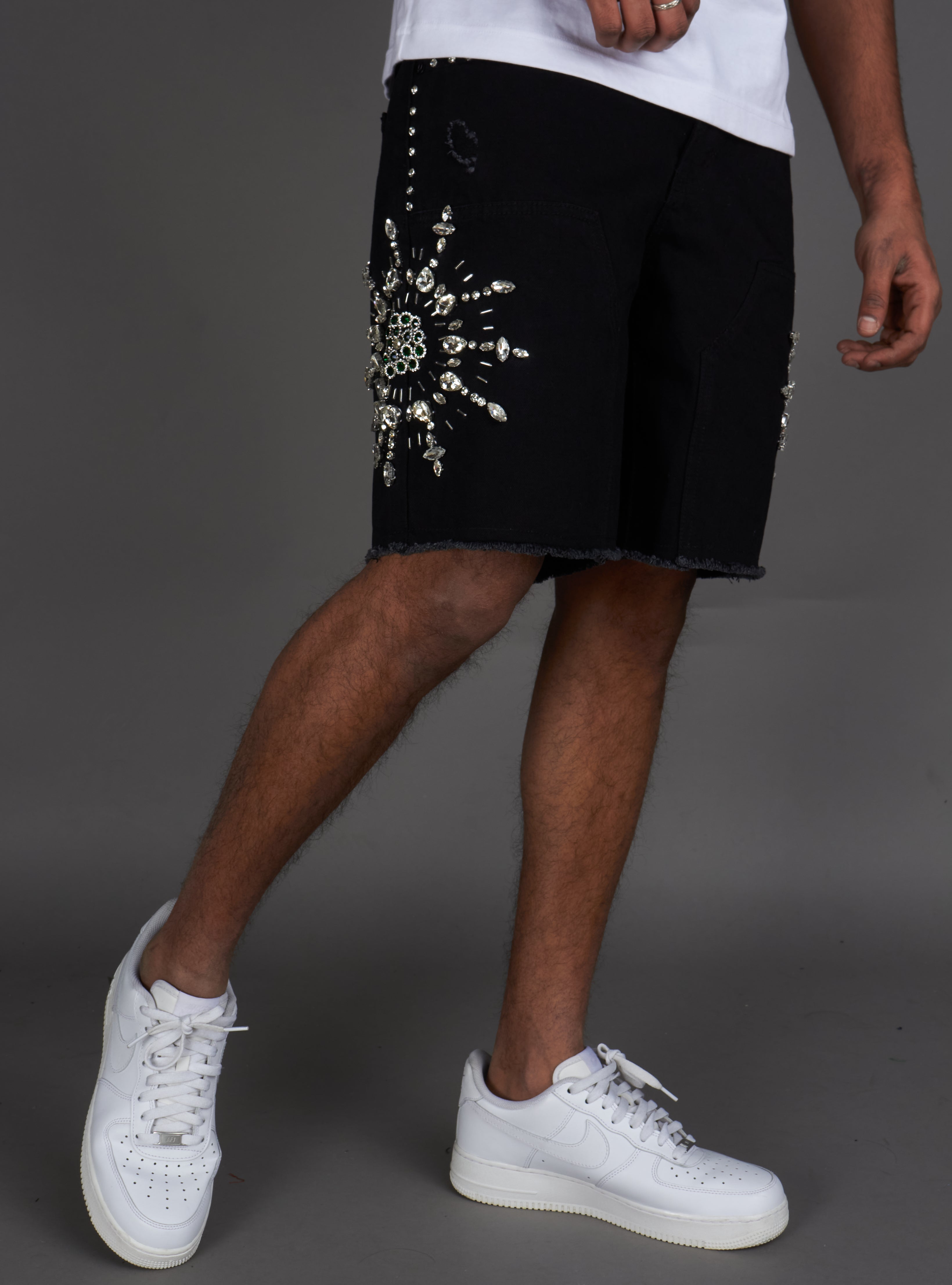 Politics Shorts - Maud - Jet Black Wash - 713