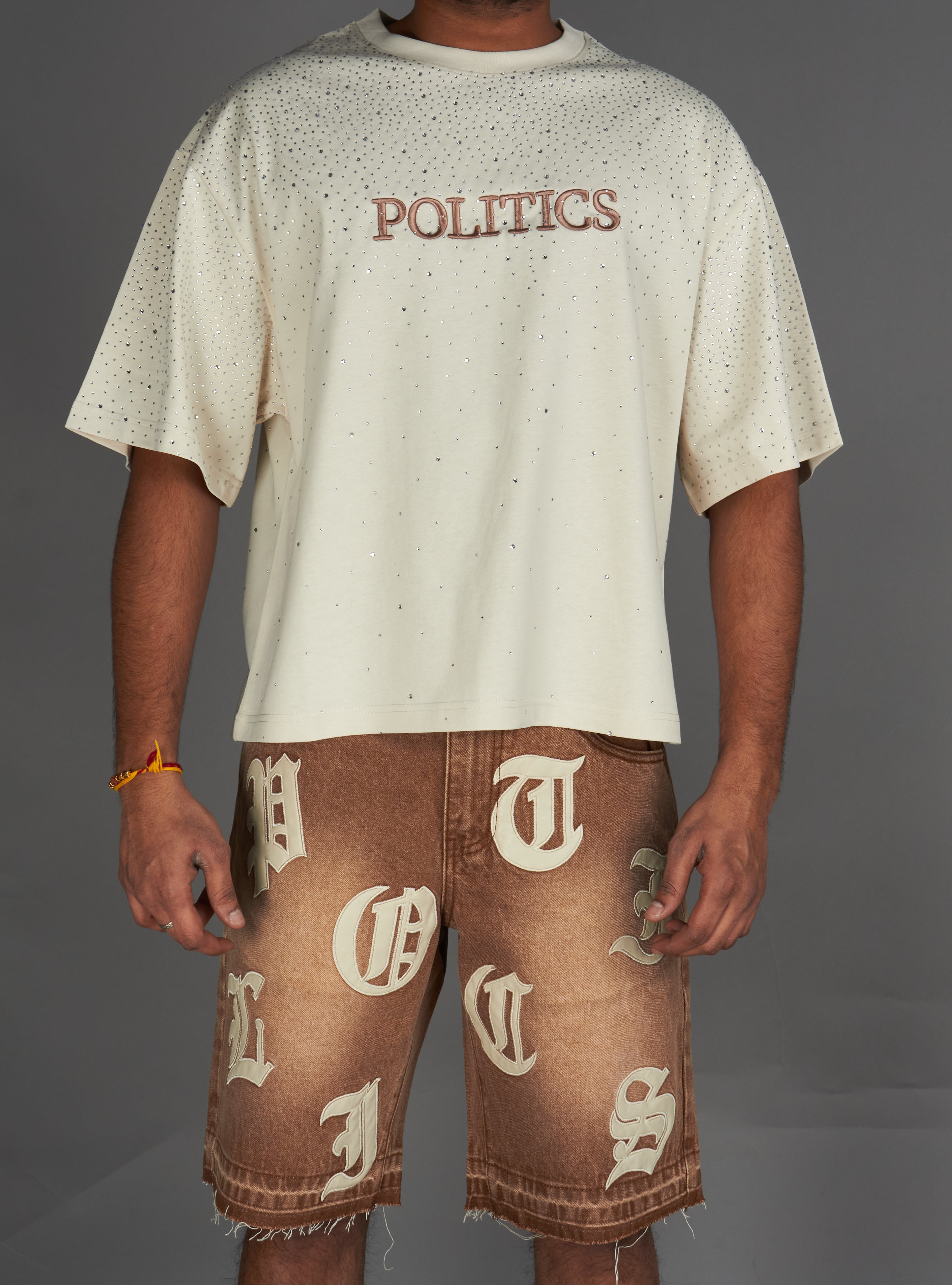 Politics Shirt - Bingley - Cream Wash - 929