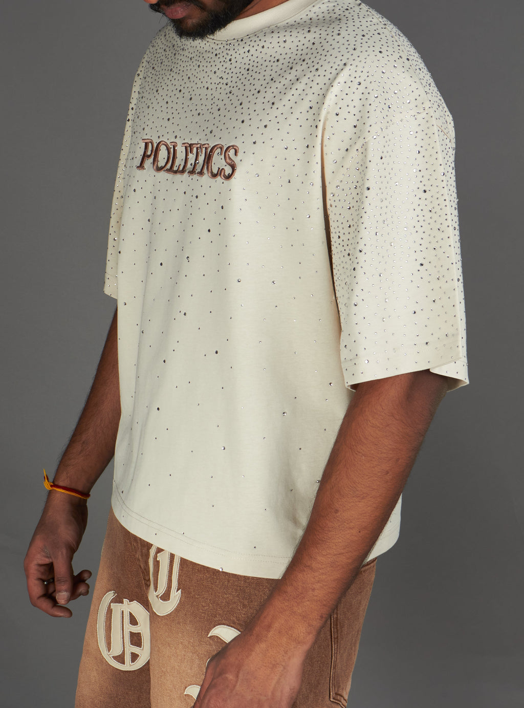 Politics Shirt - Bingley - Cream Wash - 929