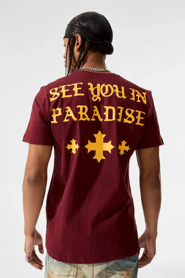 Jordan Craig T-Shirt - Syip - Wine - 9217A